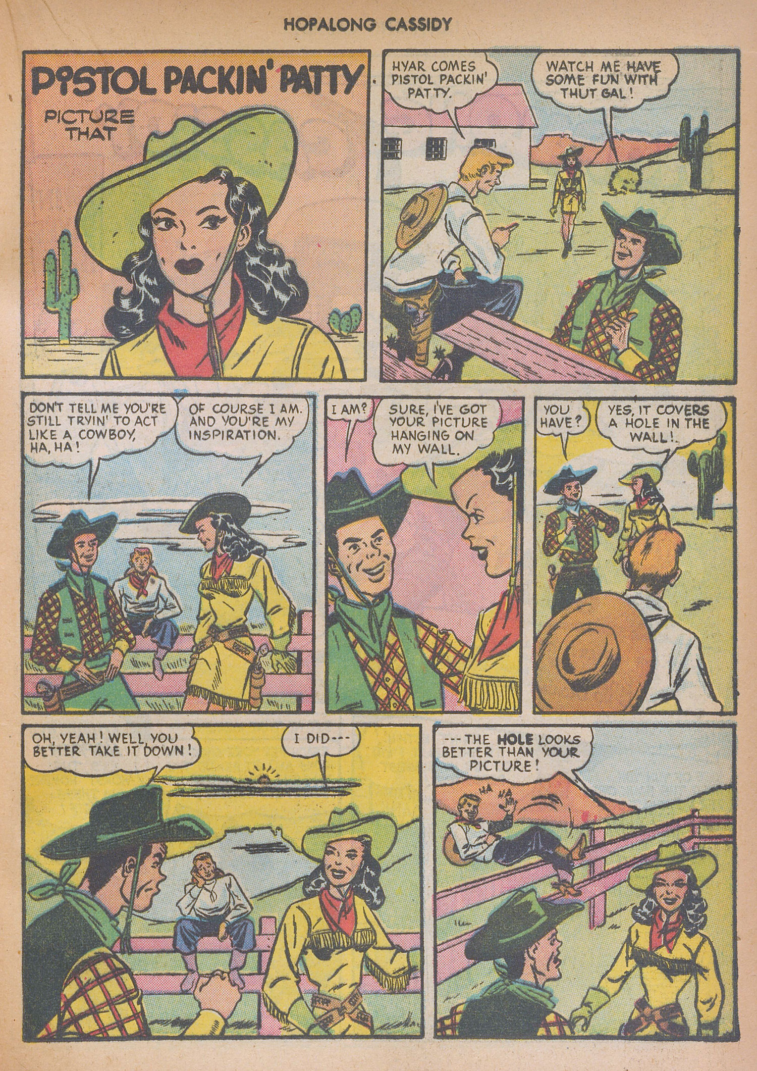 Read online Hopalong Cassidy comic -  Issue #6 - 23