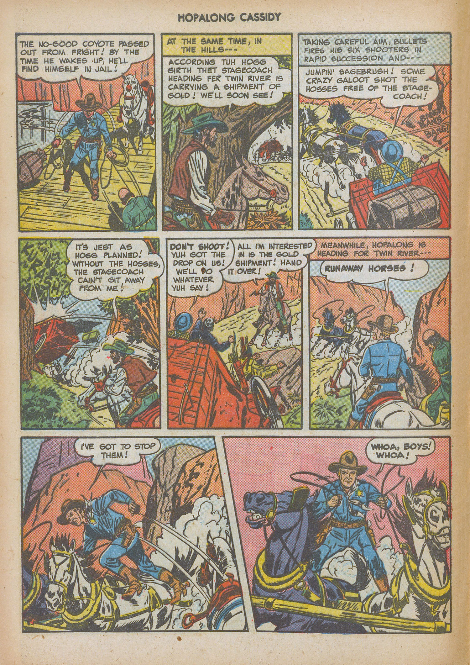 Read online Hopalong Cassidy comic -  Issue #32 - 8