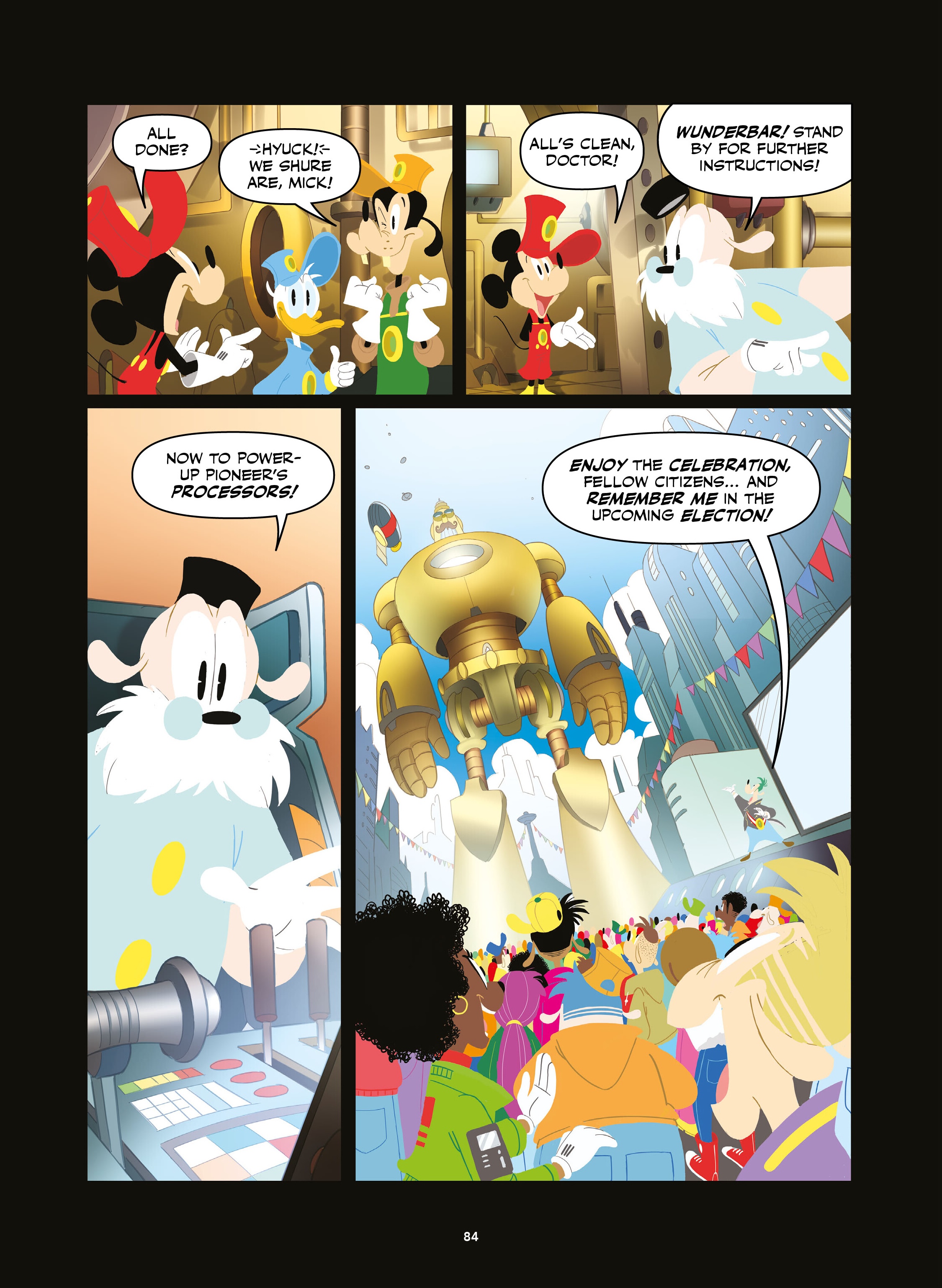 Read online Disney Once Upon a Mouse… In the Future comic -  Issue # TPB (Part 1) - 85