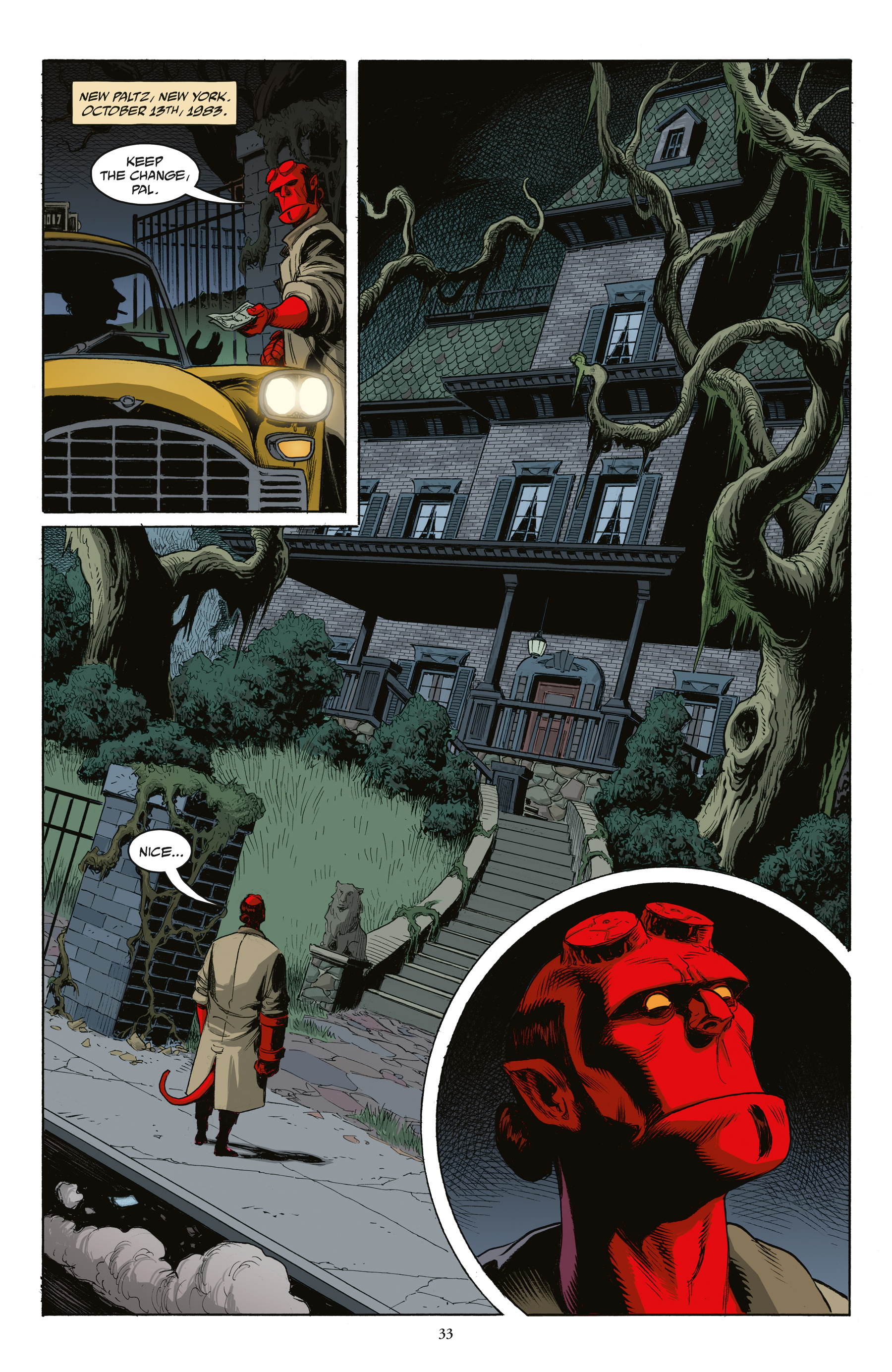 Read online Hellboy and the B.P.R.D.: The Secret of Chesbro House & Others comic -  Issue # TPB (Part 1) - 33