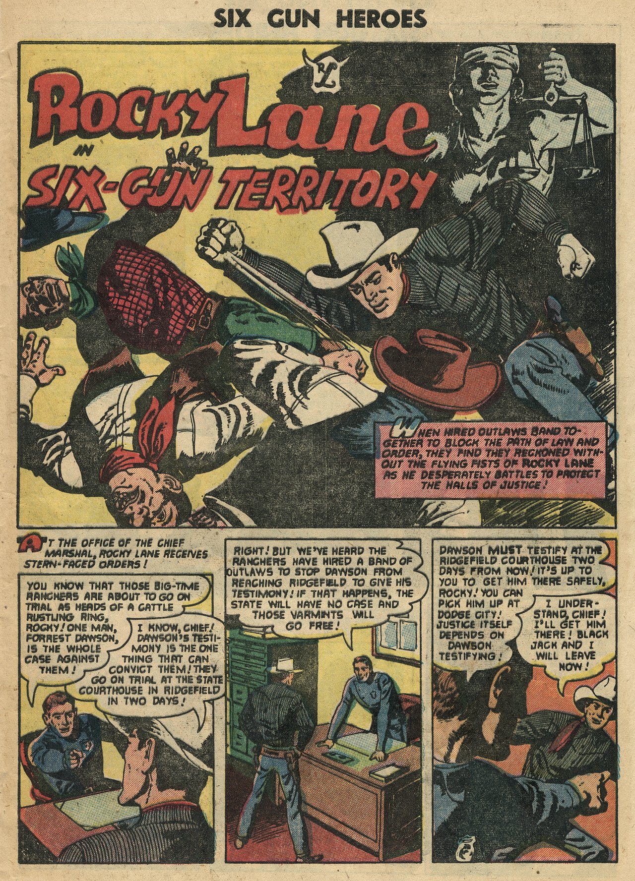 Read online Six-Gun Heroes comic -  Issue #34 - 9