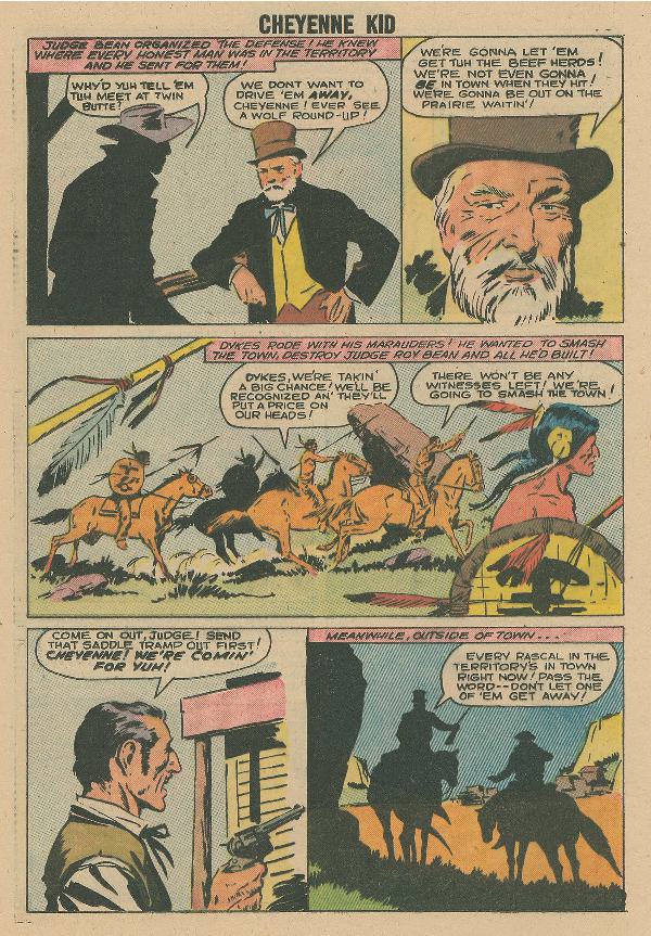 Read online Cheyenne Kid comic -  Issue #12 - 25