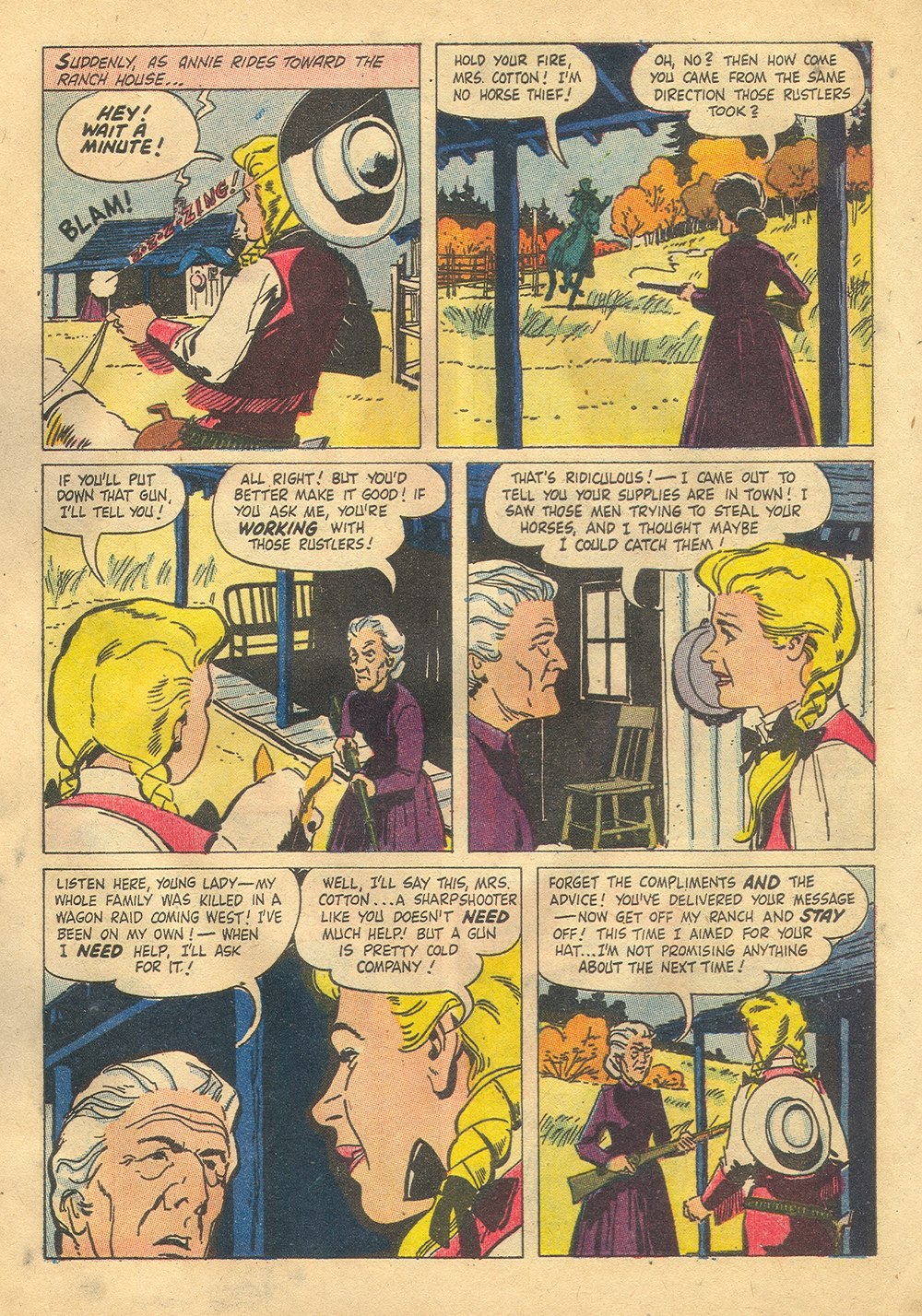 Read online Annie Oakley & Tagg comic -  Issue #15 - 5