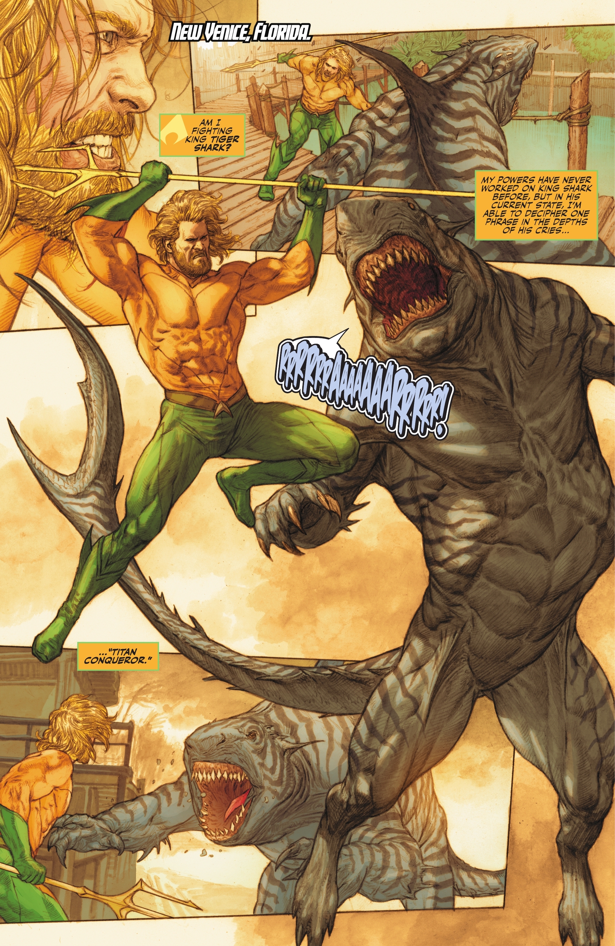 Read online Titans: Beast World Tour: Atlantis comic -  Issue # Full - 4