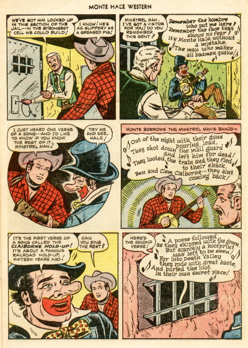 Read online Monte Hale Western comic -  Issue #58 - 4