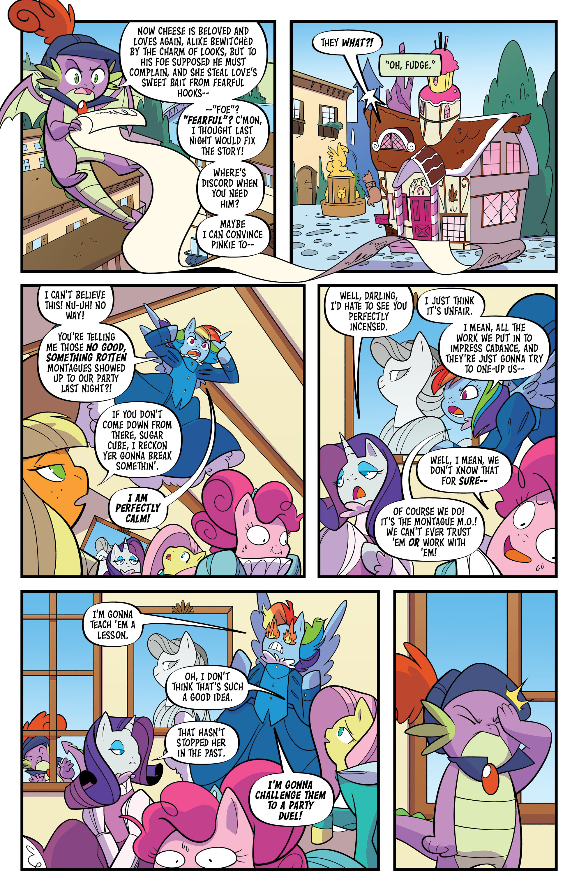 Read online My Little Pony: Valentine's Day Special, Romeo & Juliet comic -  Issue # Full - 12