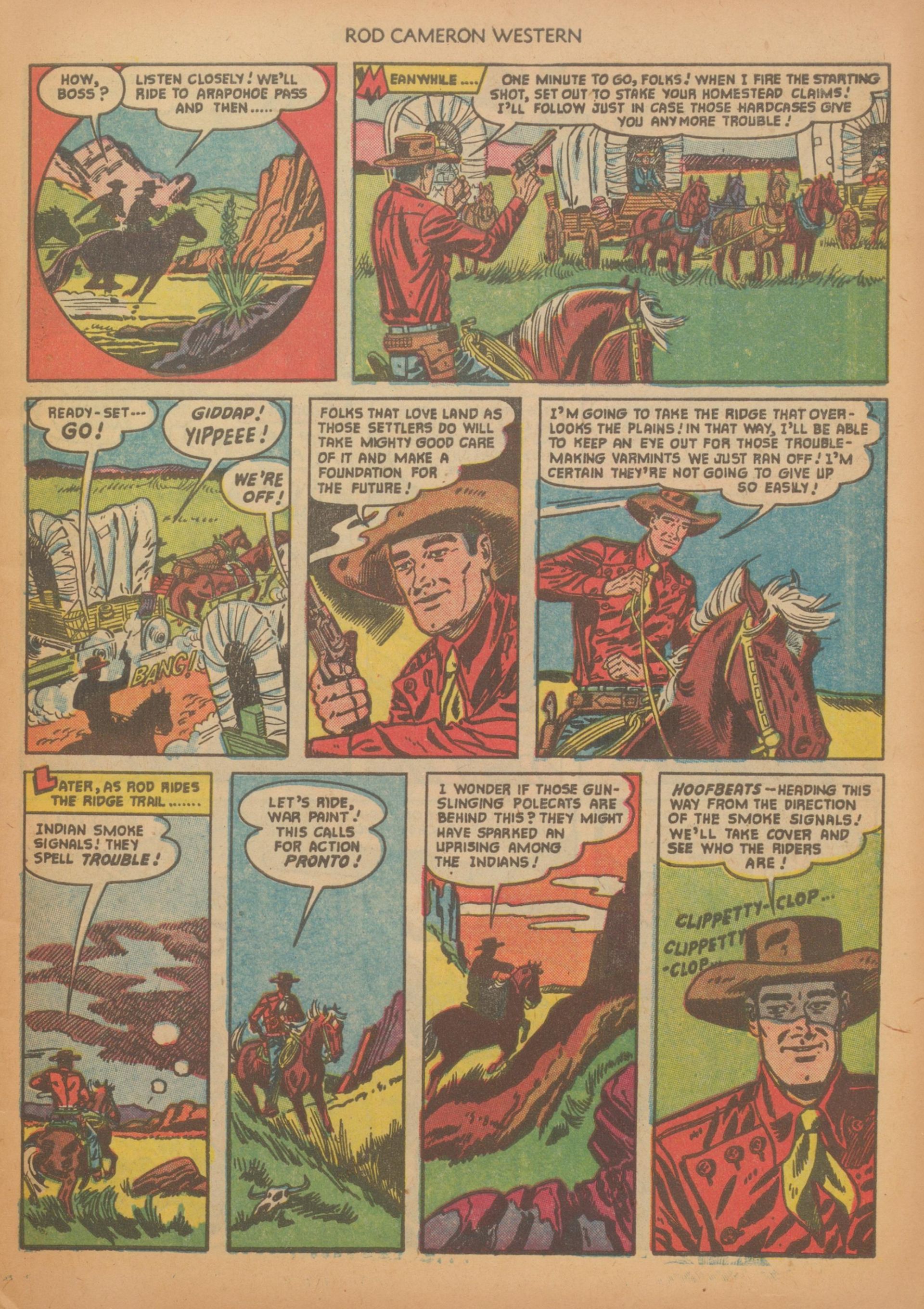 Read online Rod Cameron Western comic -  Issue #12 - 7