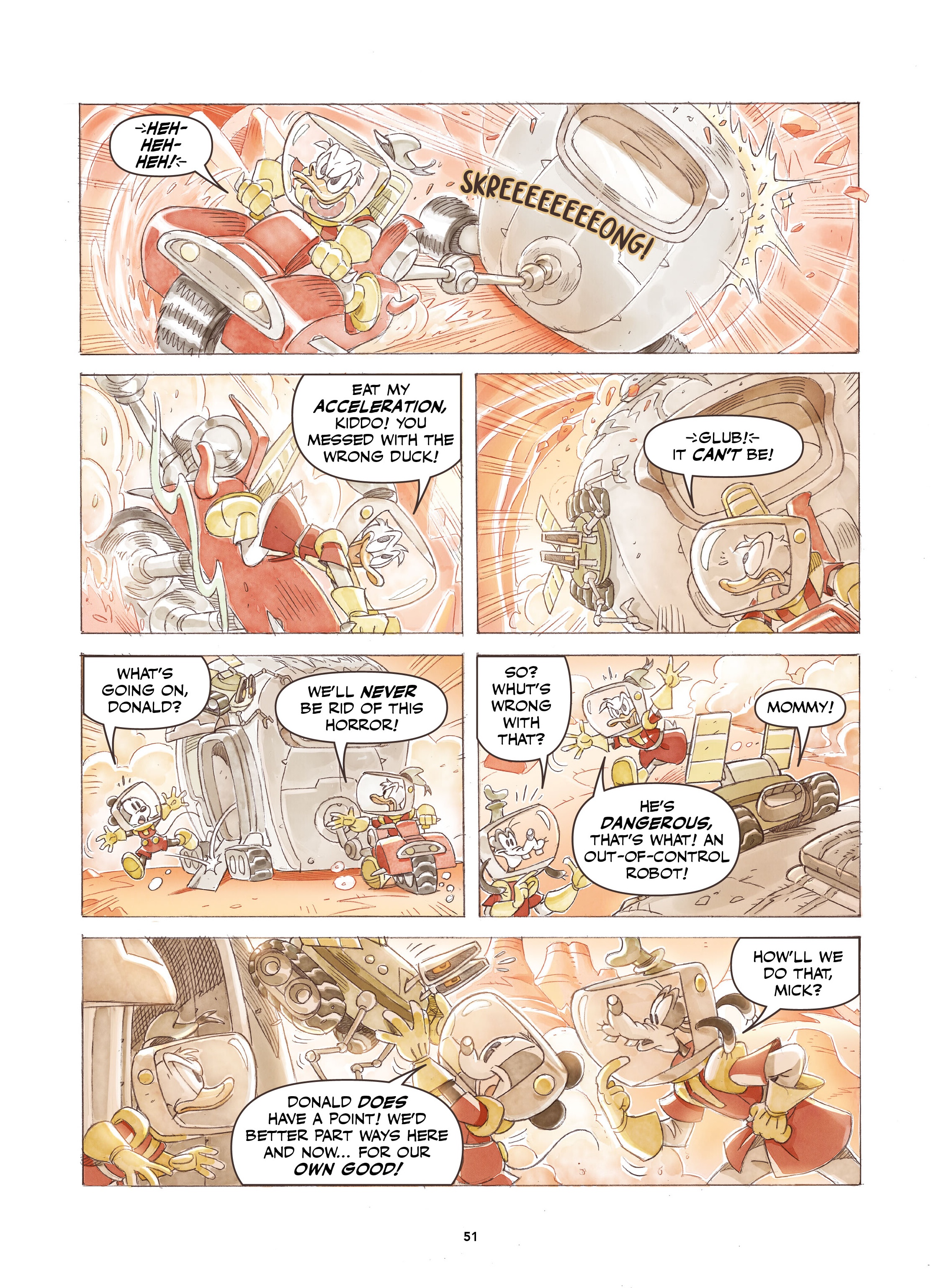 Read online Disney Once Upon a Mouse… In the Future comic -  Issue # TPB (Part 1) - 52