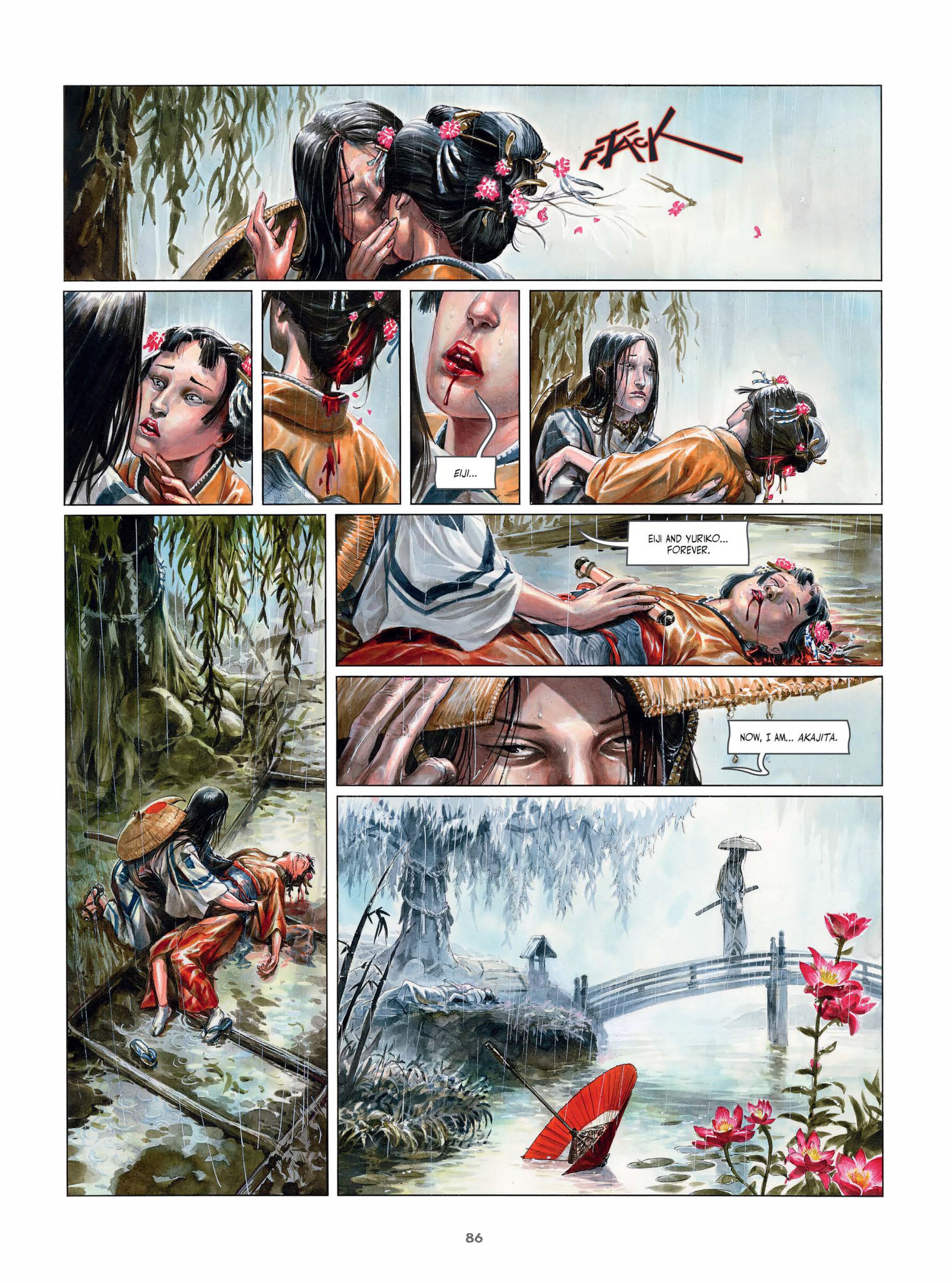 Read online Legends of the Pierced Veil: The Mask of Fudo comic -  Issue # TPB (Part 1) - 85