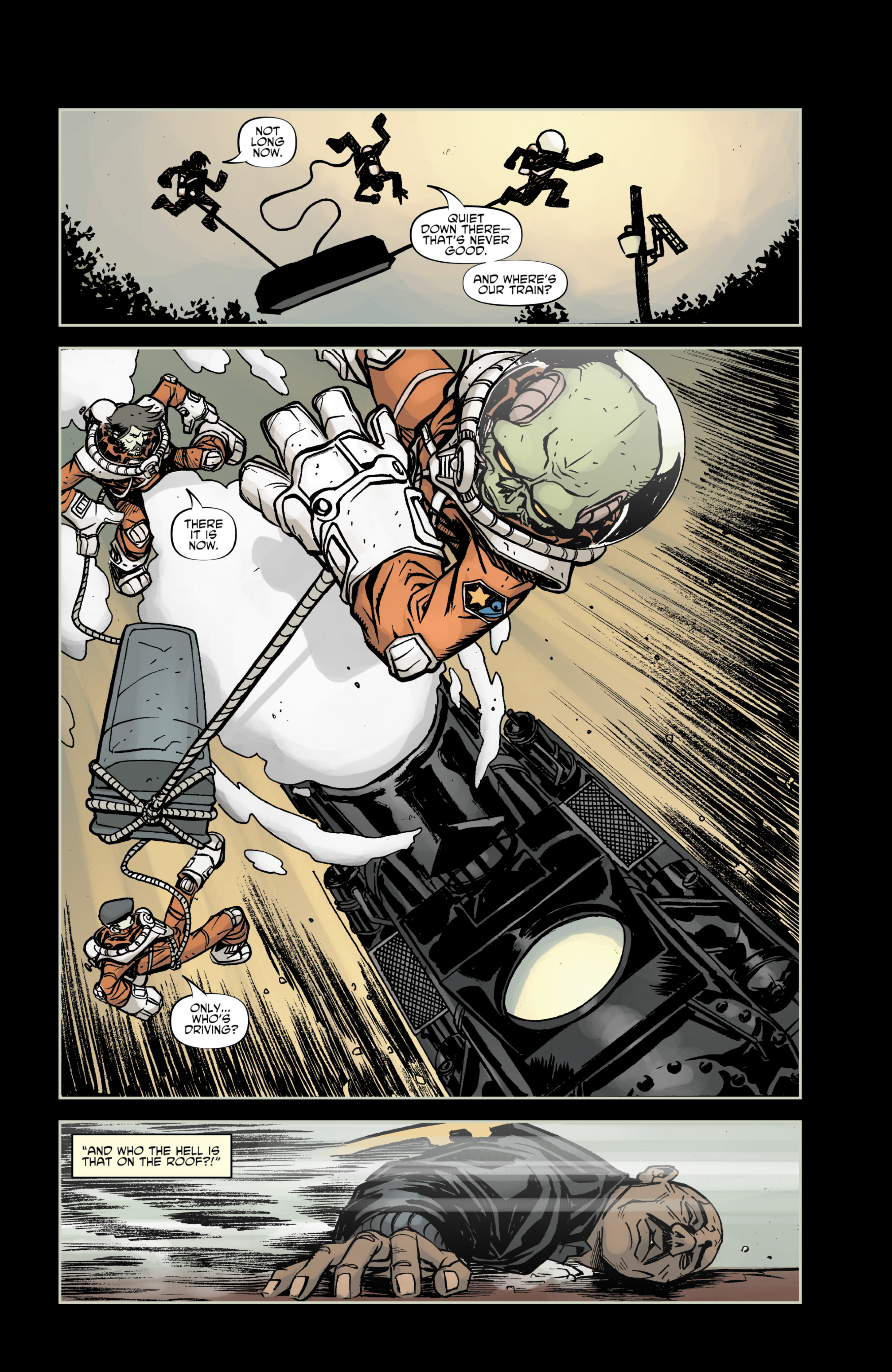 Read online The Colonized: Zombies vs. Aliens comic -  Issue # TPB - 66