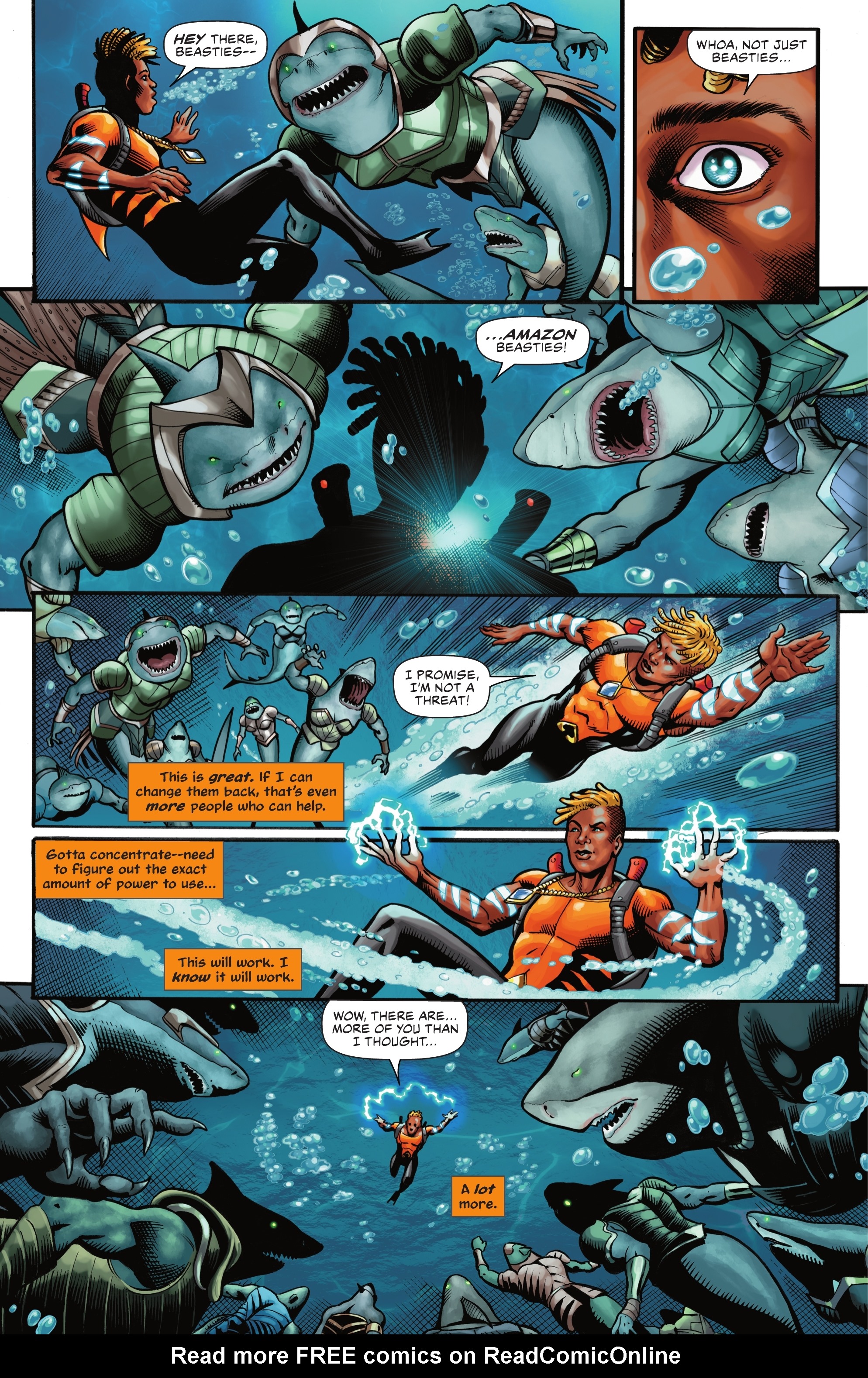 Read online Titans: Beast World Tour: Atlantis comic -  Issue # Full - 31