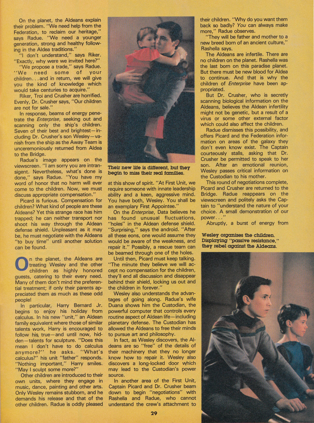 Read online Star Trek The Next Generation (1990) comic -  Issue #6 - 29