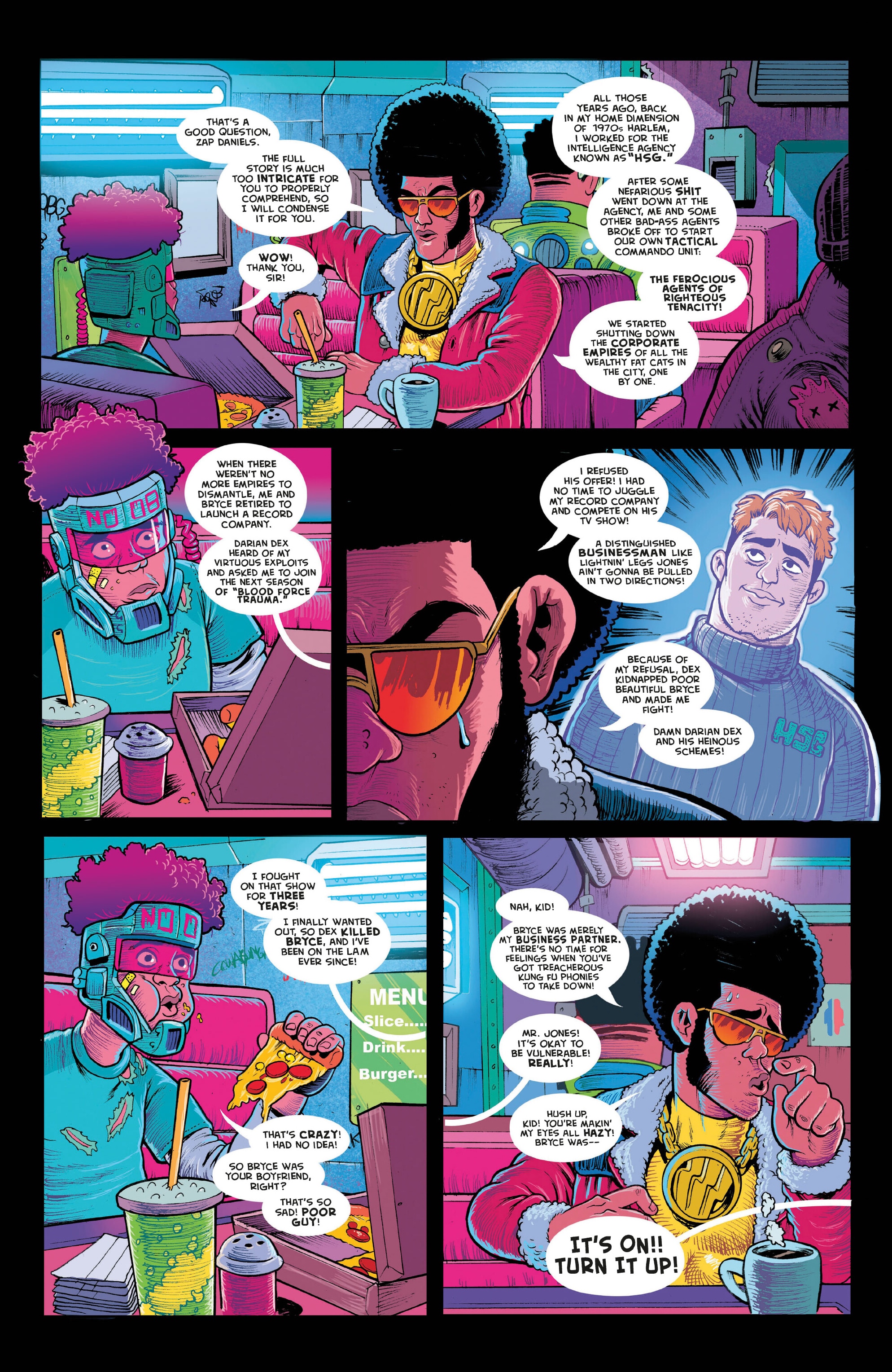 Read online Blood Force Trauma comic -  Issue # TPB - 50