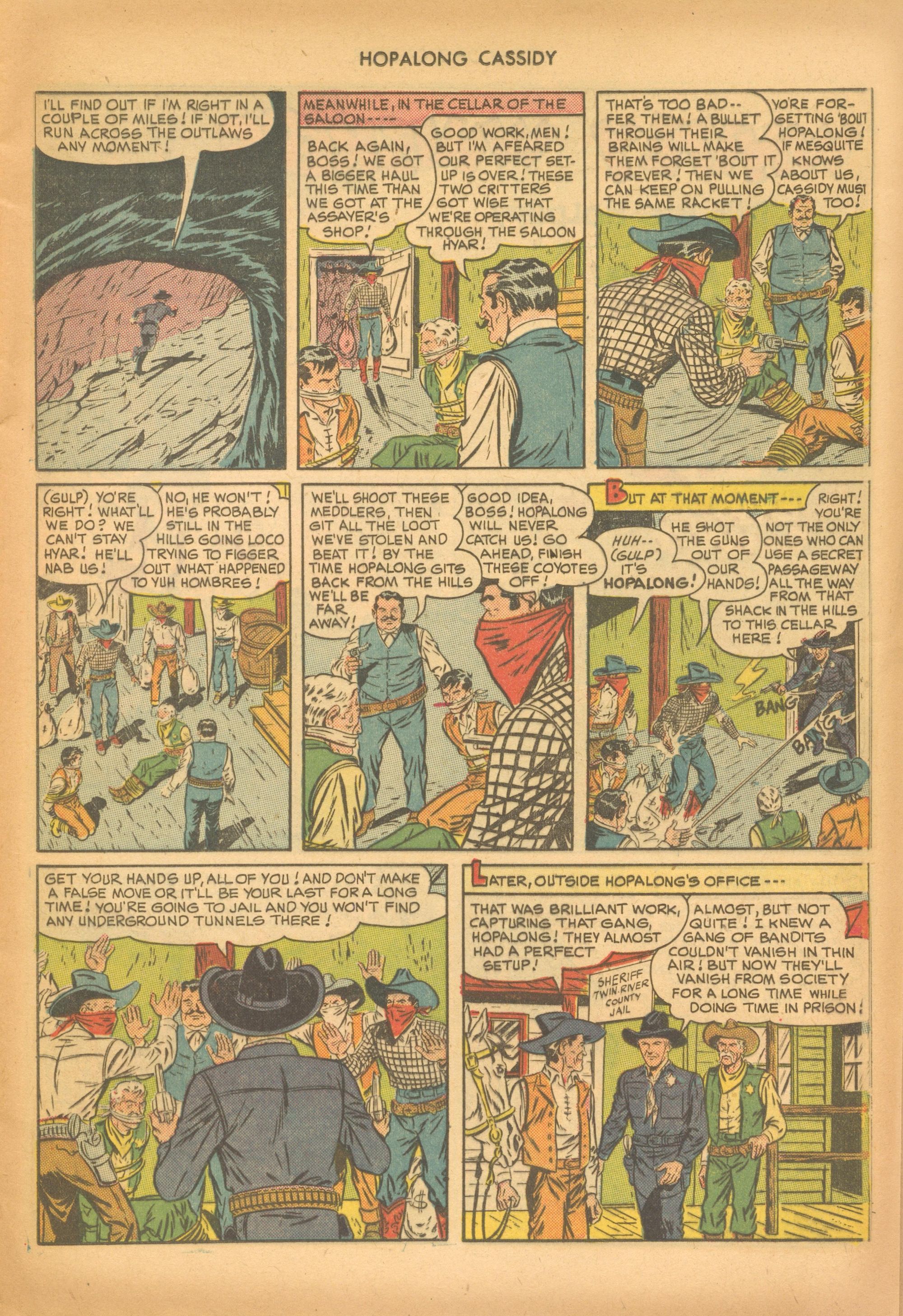Read online Hopalong Cassidy comic -  Issue #43 - 13