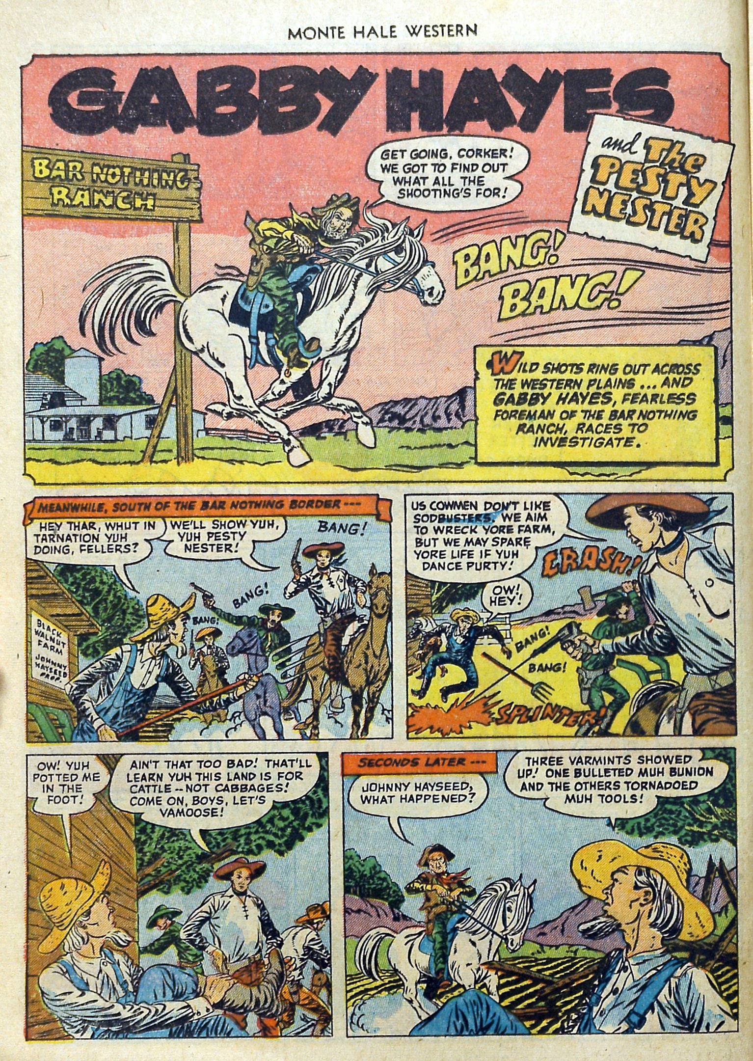 Read online Monte Hale Western comic -  Issue #71 - 11