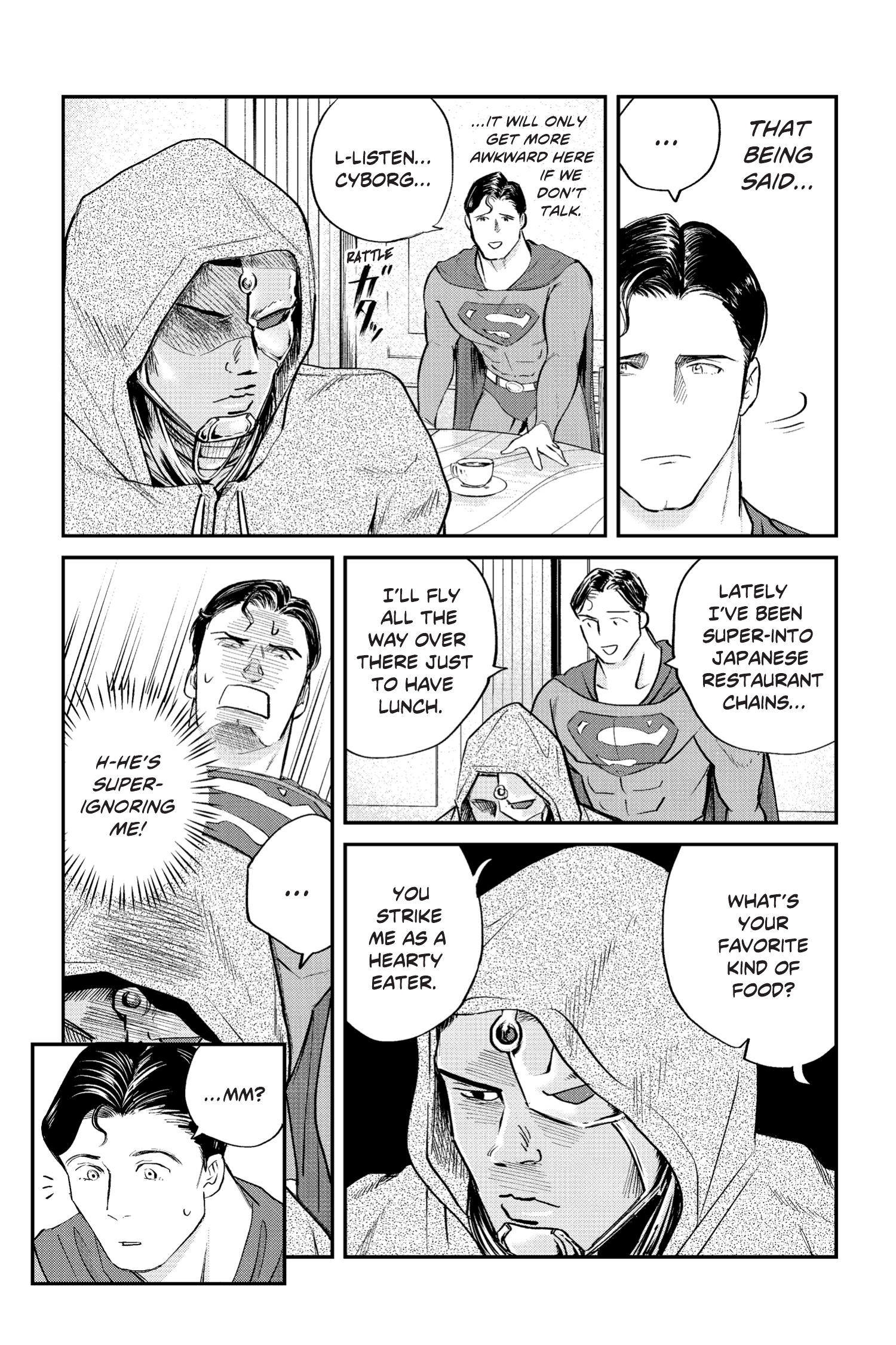 Read online Superman vs. Meshi comic -  Issue #13 - 5