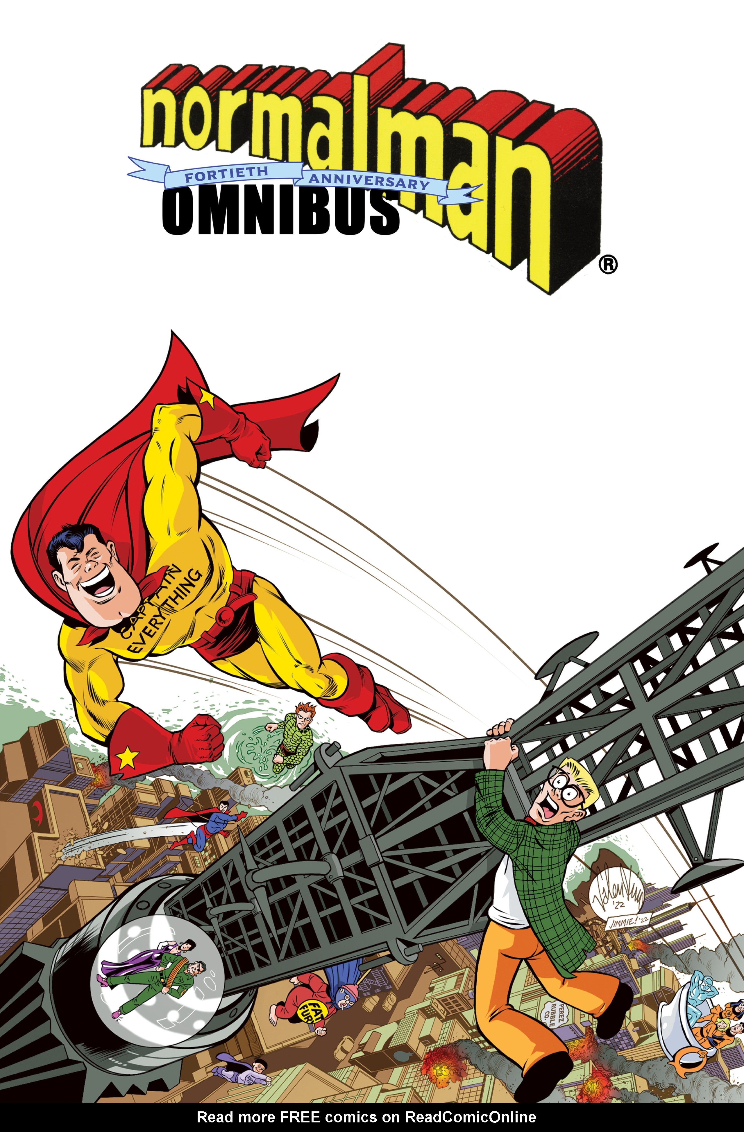 Read online Normalman 40th Anniversary Omnibus comic -  Issue # TPB (Part 1) - 1