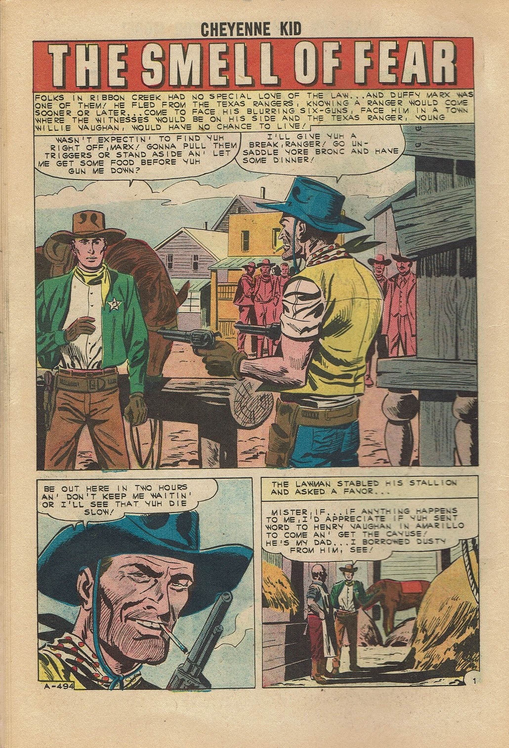 Read online Cheyenne Kid comic -  Issue #35 - 10