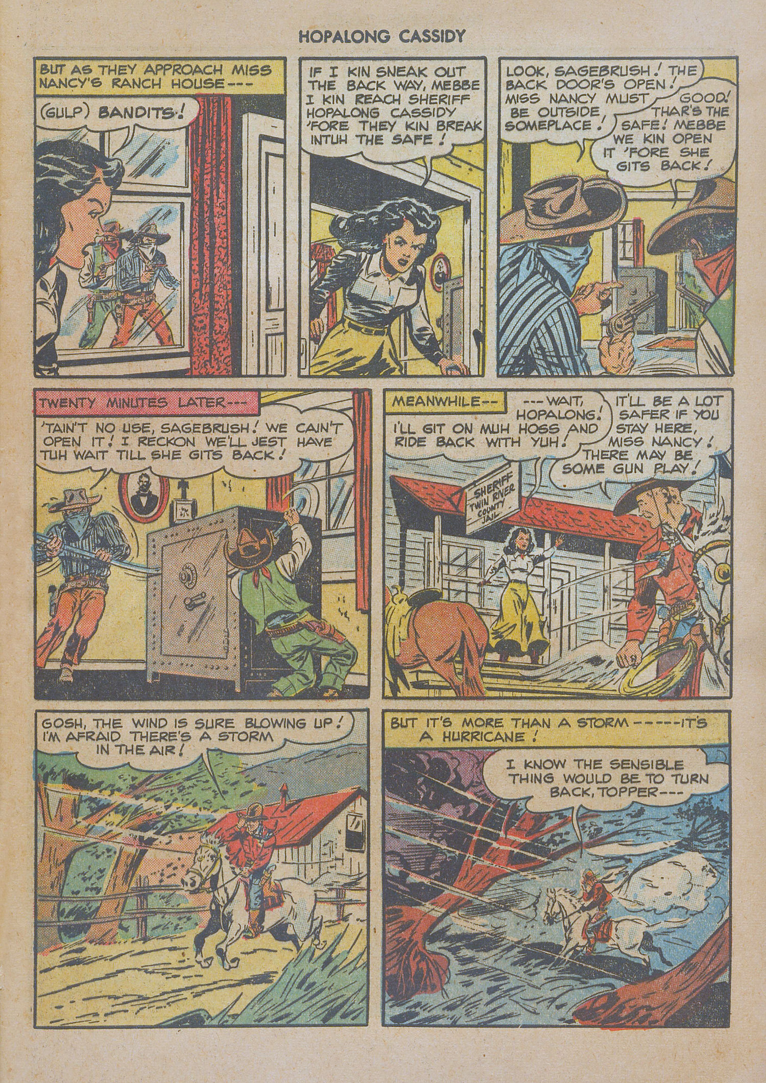 Read online Hopalong Cassidy comic -  Issue #27 - 5