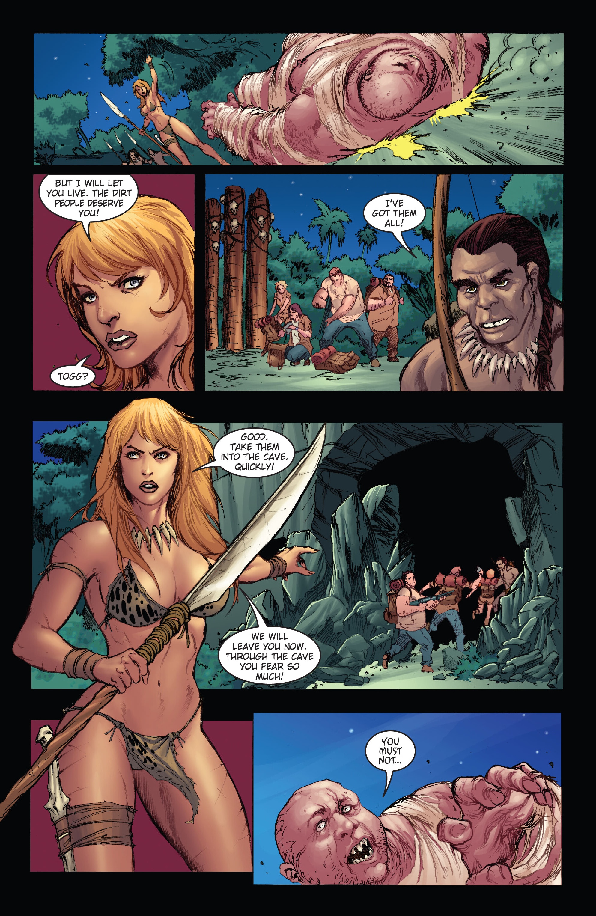 Read online Frank Cho's Jungle Girl: The Complete Omnibus comic -  Issue # TPB (Part 1) - 95