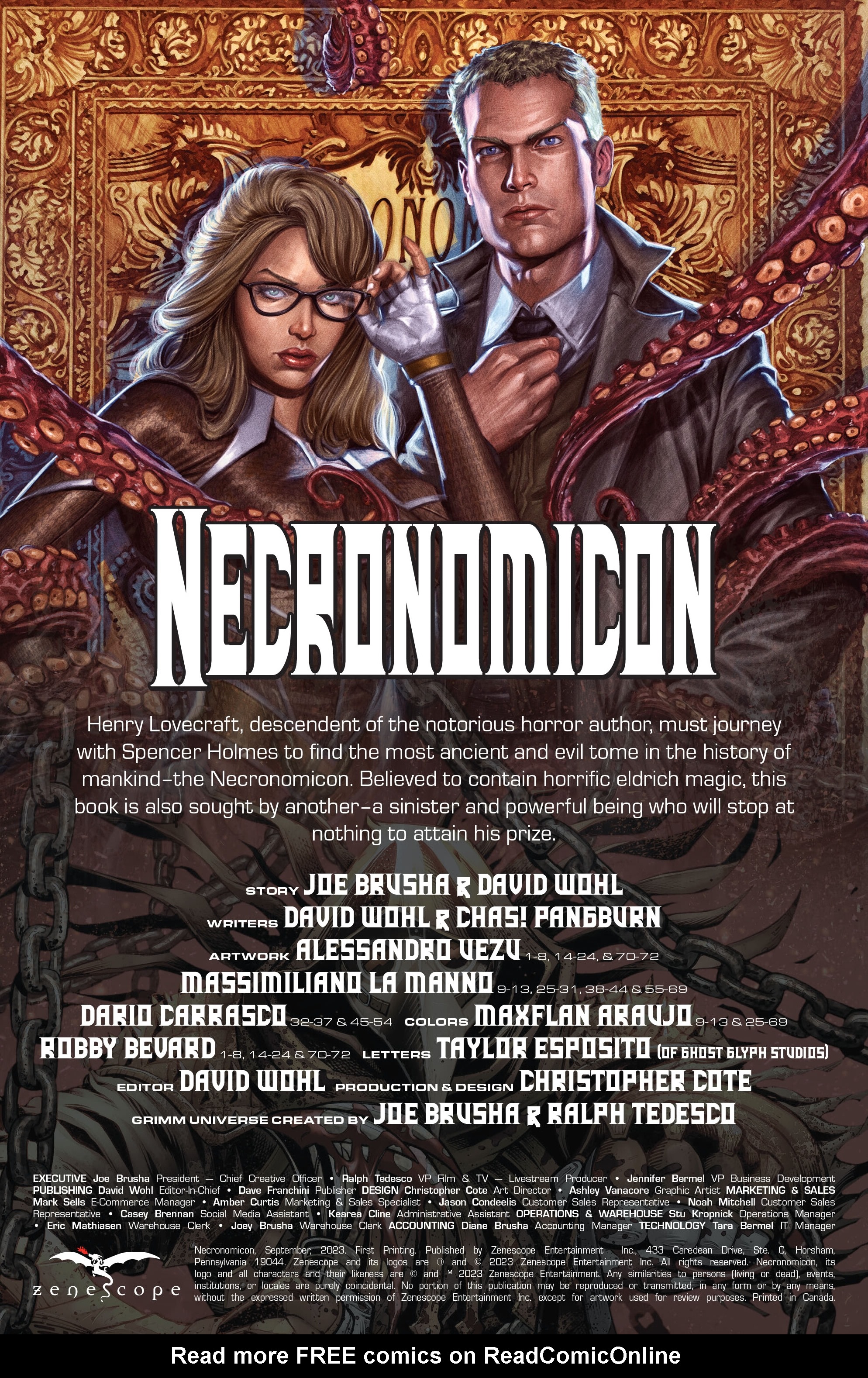 Read online Necronomicon (2023) comic -  Issue # TPB - 2