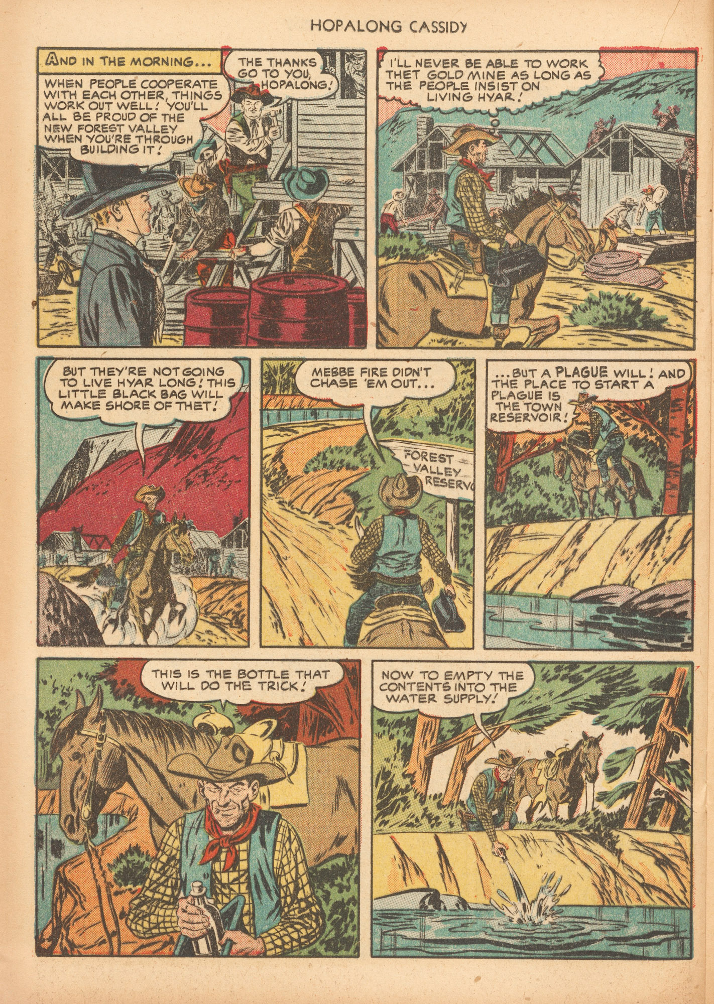 Read online Hopalong Cassidy comic -  Issue #58 - 20