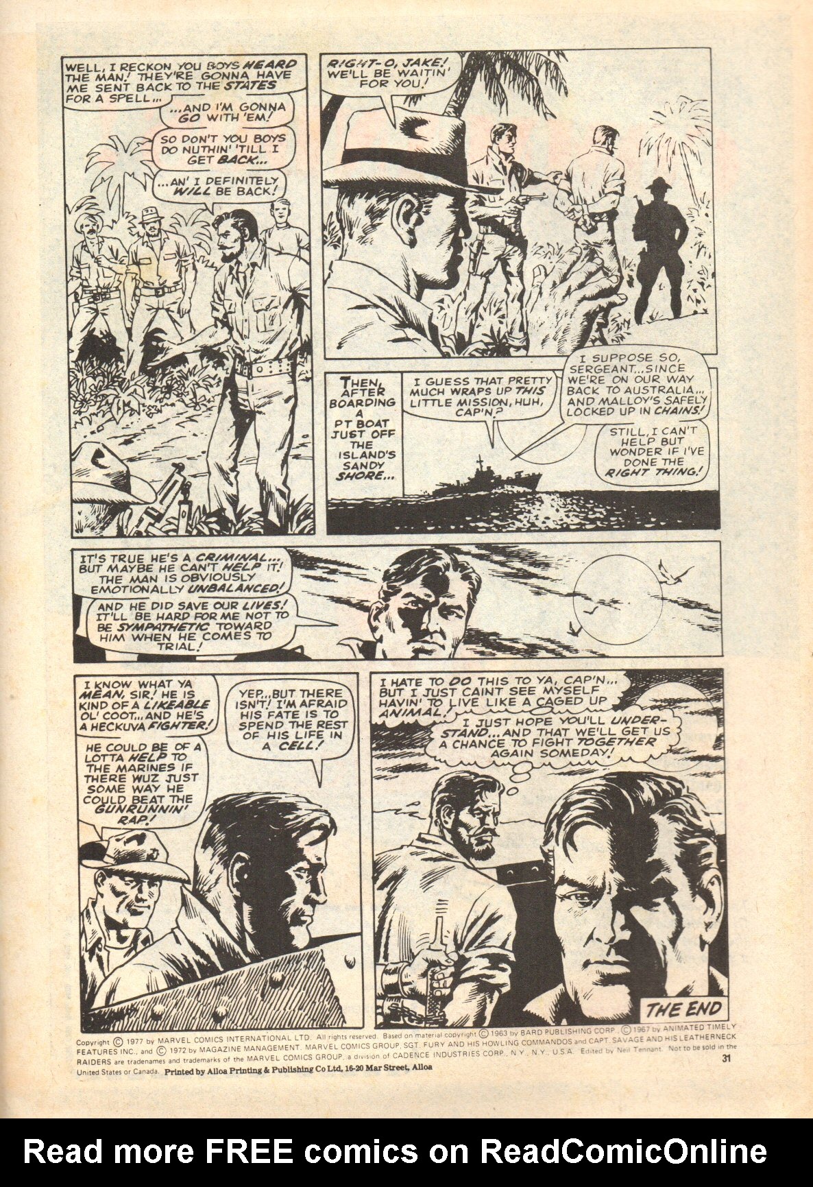 Read online Fury (1977) comic -  Issue #18 - 31