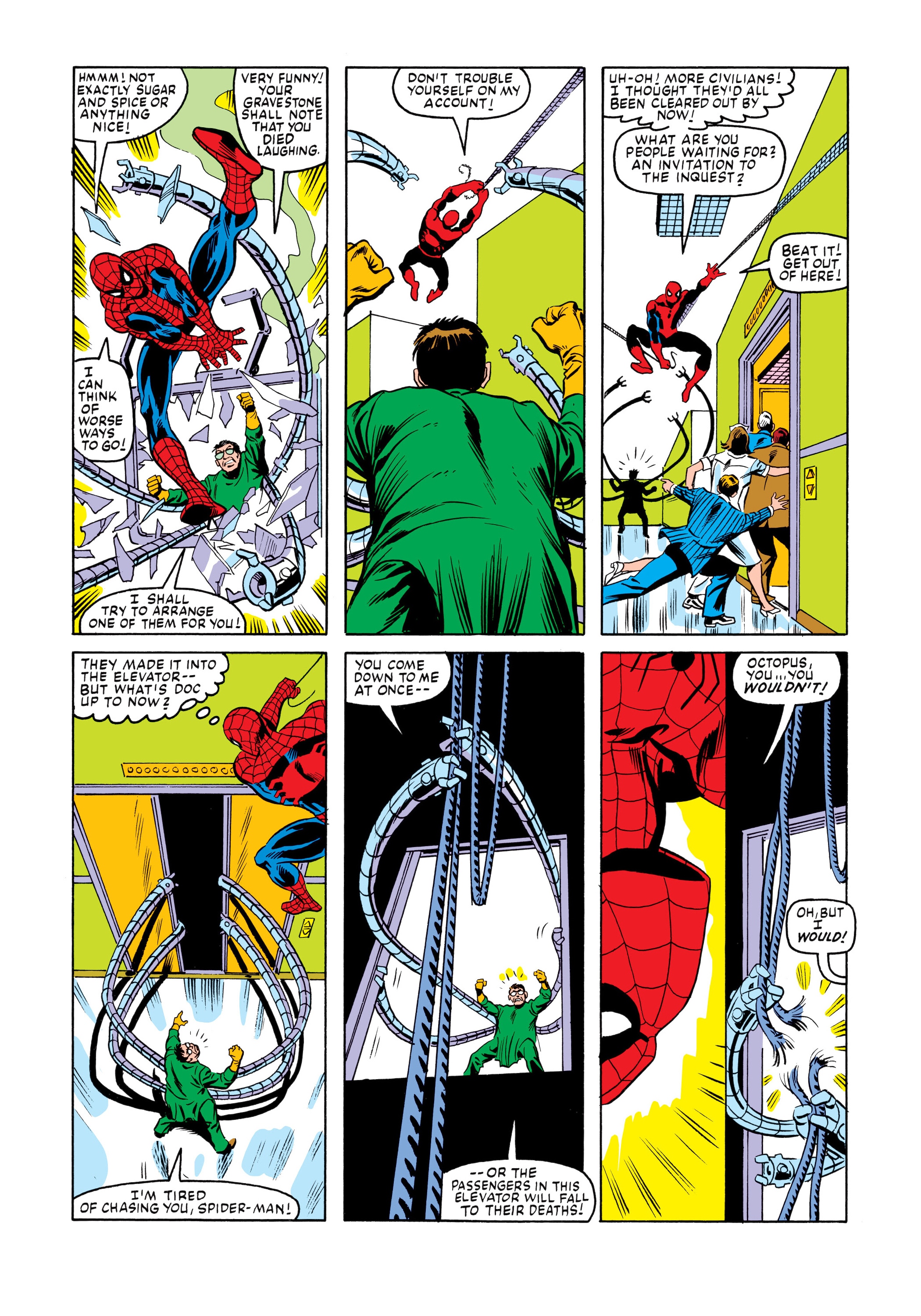 Read online Marvel Masterworks: The Spectacular Spider-Man comic -  Issue # TPB 6 (Part 4) - 8