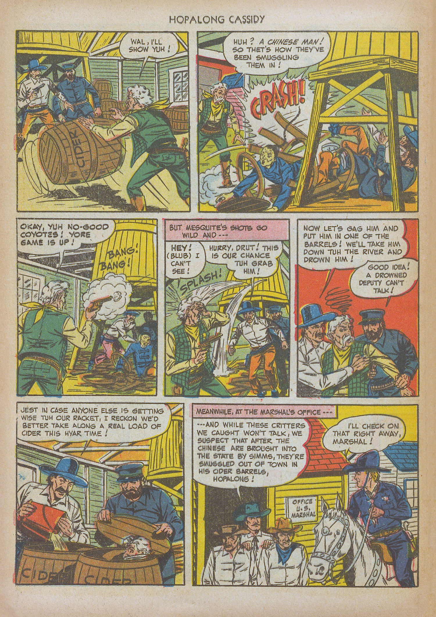 Read online Hopalong Cassidy comic -  Issue #35 - 36