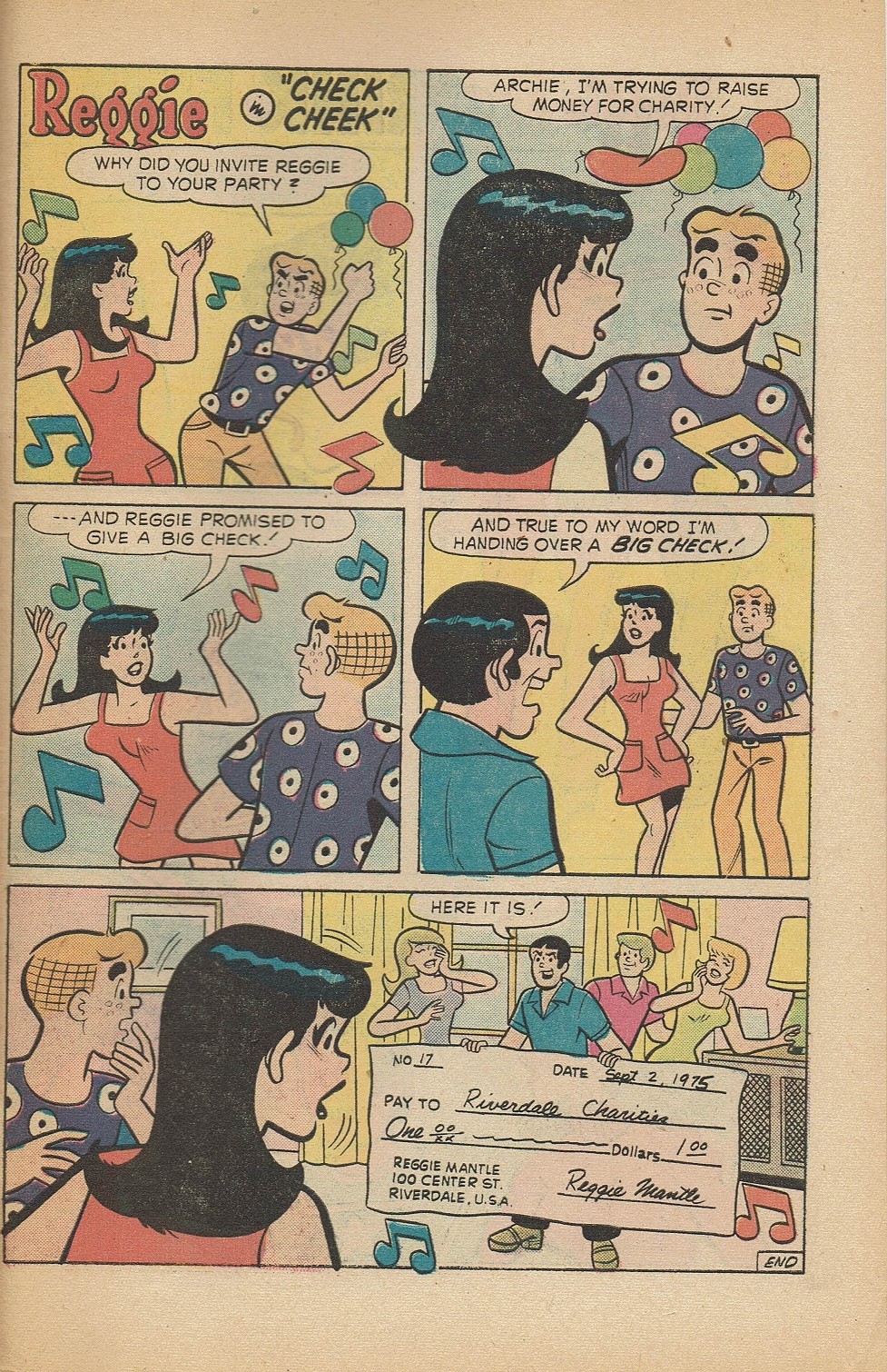 Read online Reggie's Wise Guy Jokes comic -  Issue #34 - 30