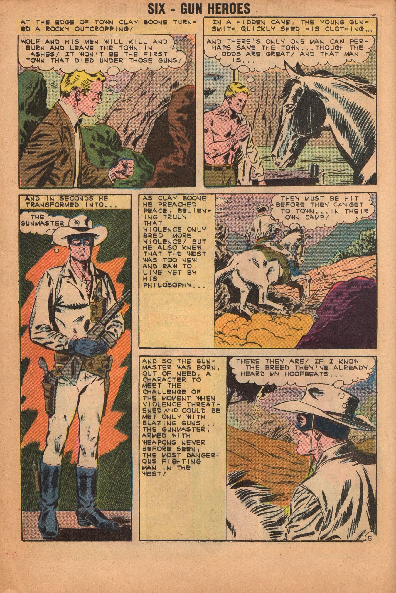Read online Six-Gun Heroes comic -  Issue #66 - 8