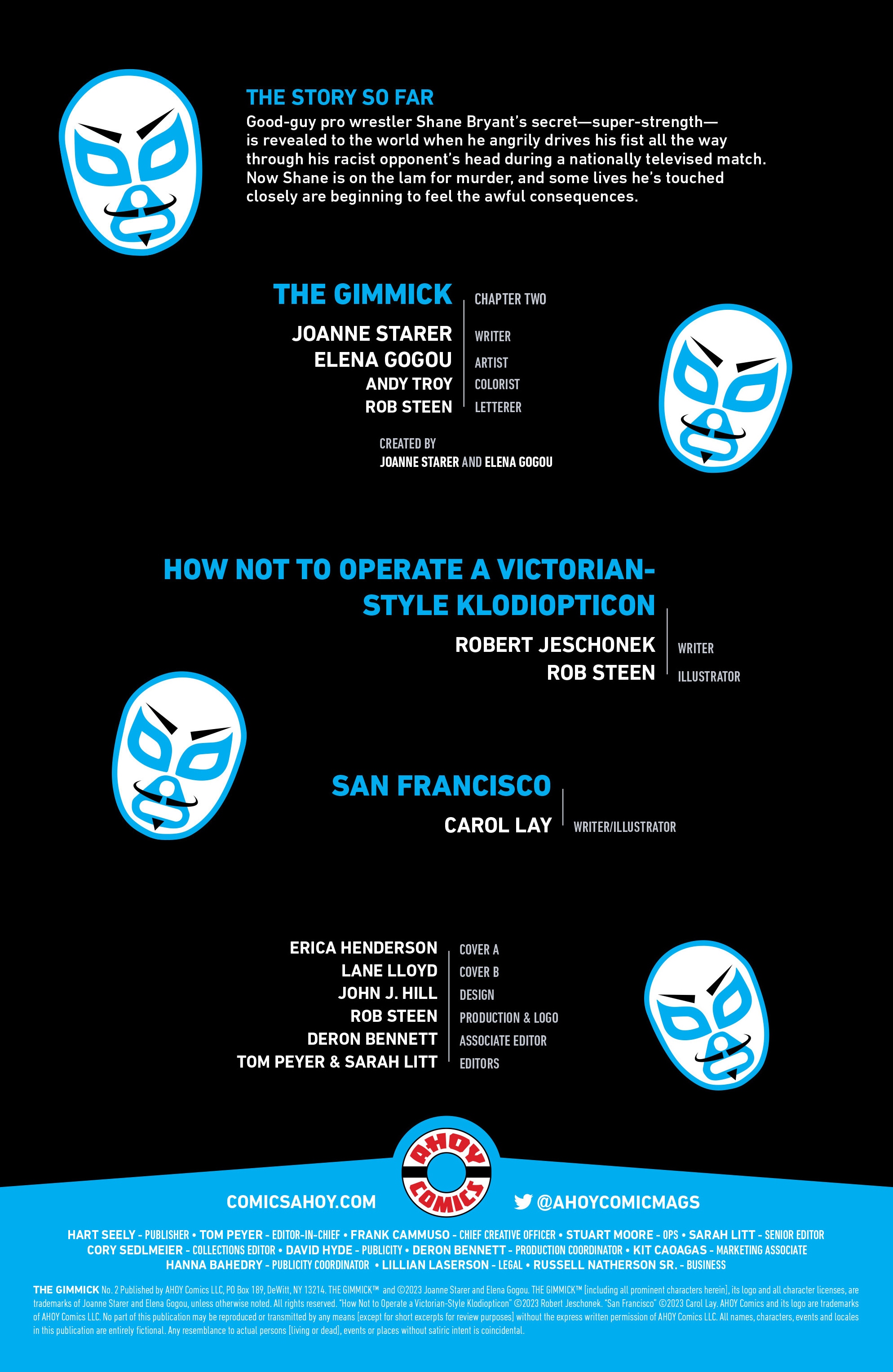 Read online The Gimmick comic -  Issue #2 - 2