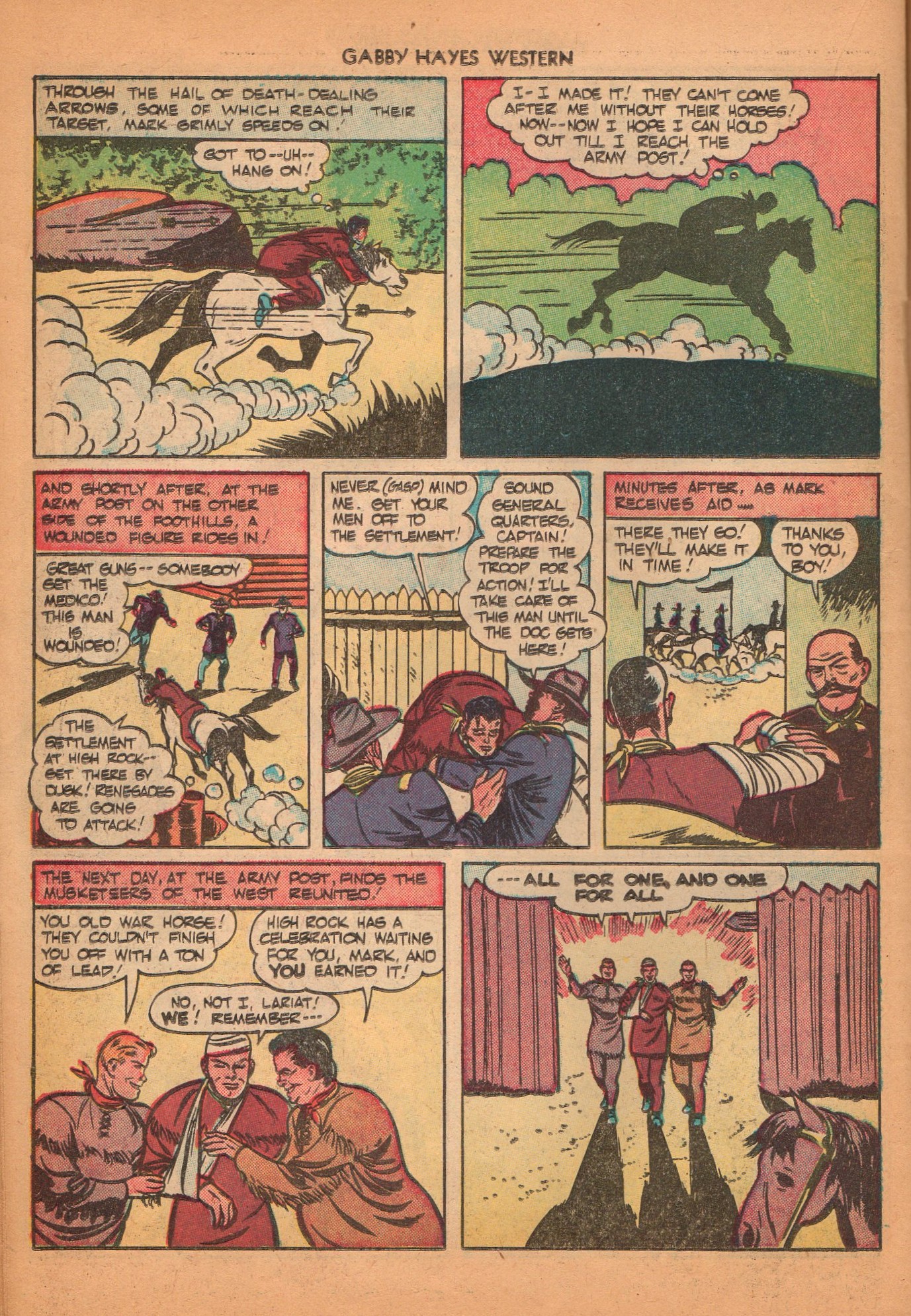 Read online Gabby Hayes Western comic -  Issue #7 - 22