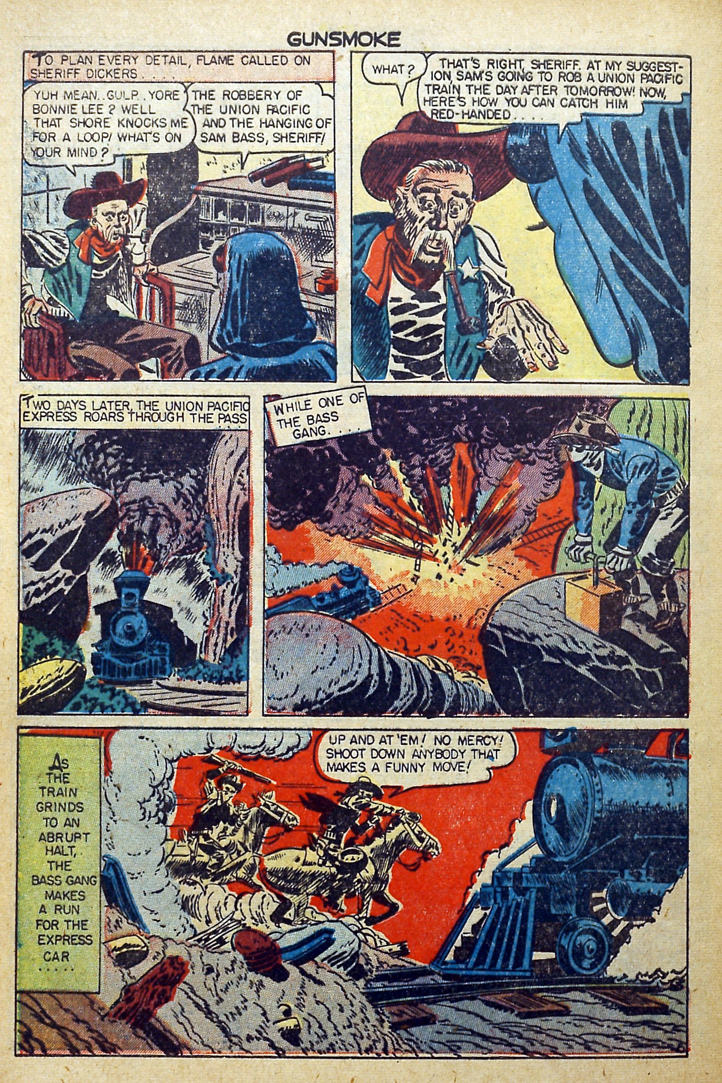 Read online Gunsmoke comic -  Issue #8 - 32