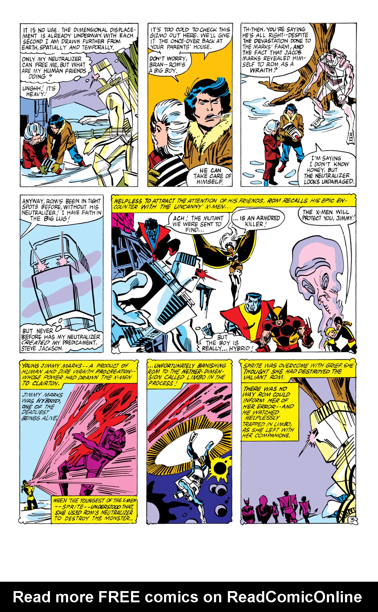 Read online Rom: The Original Marvel Years Omnibus comic -  Issue # TPB (Part 4) - 94