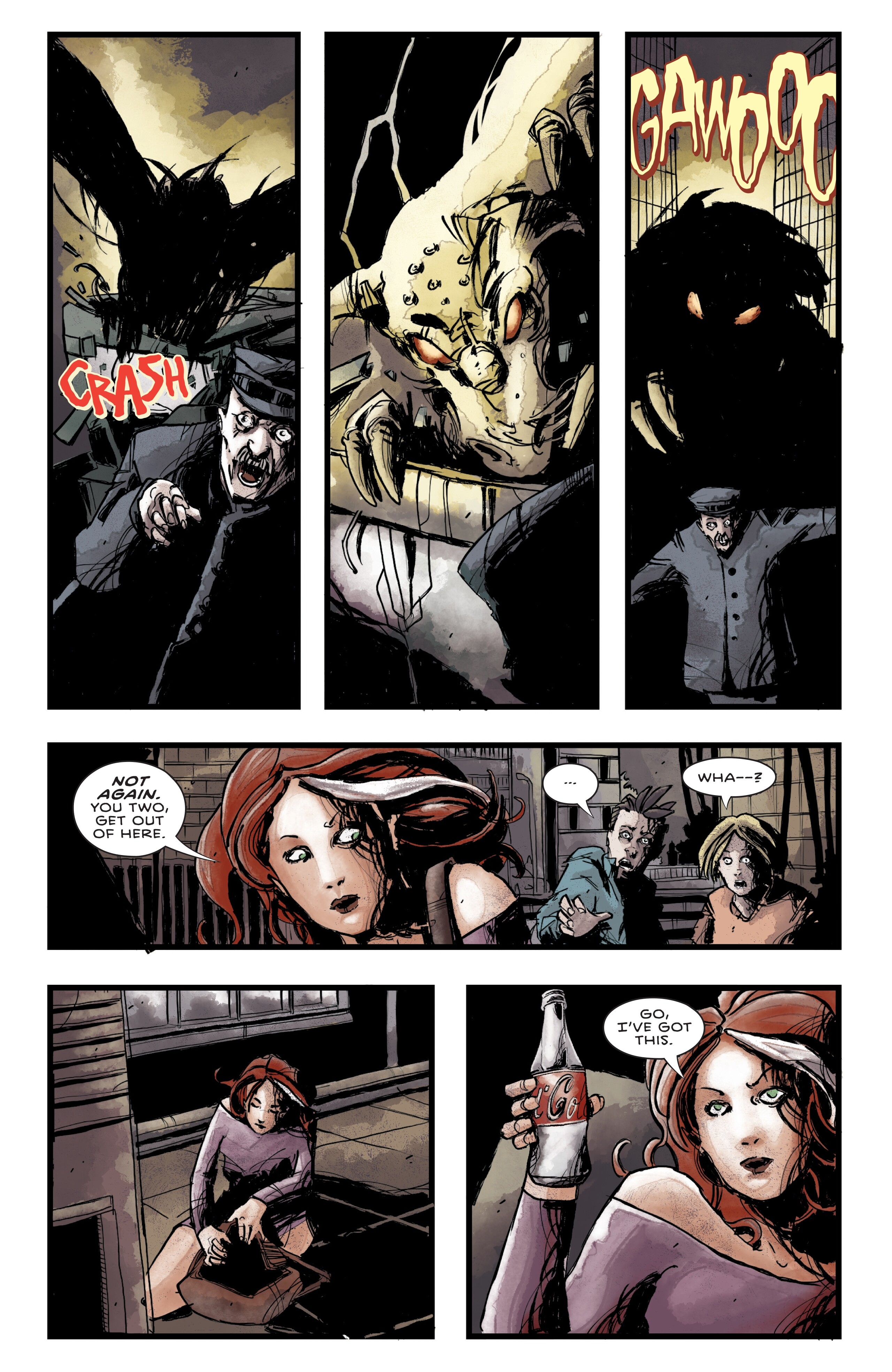 Read online The Case of the Bleeding Wall comic -  Issue #1 - 6