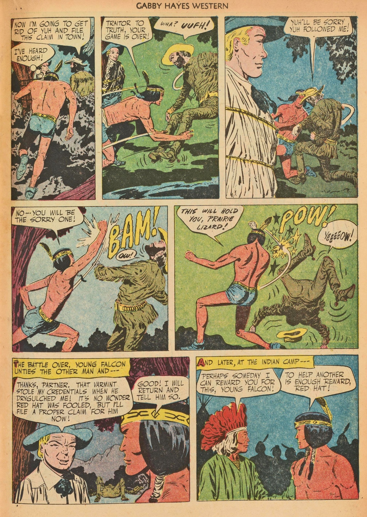 Read online Gabby Hayes Western comic -  Issue #32 - 19