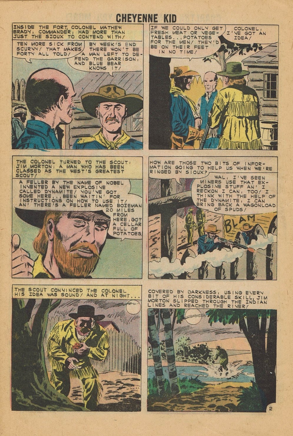 Read online Cheyenne Kid comic -  Issue #36 - 20