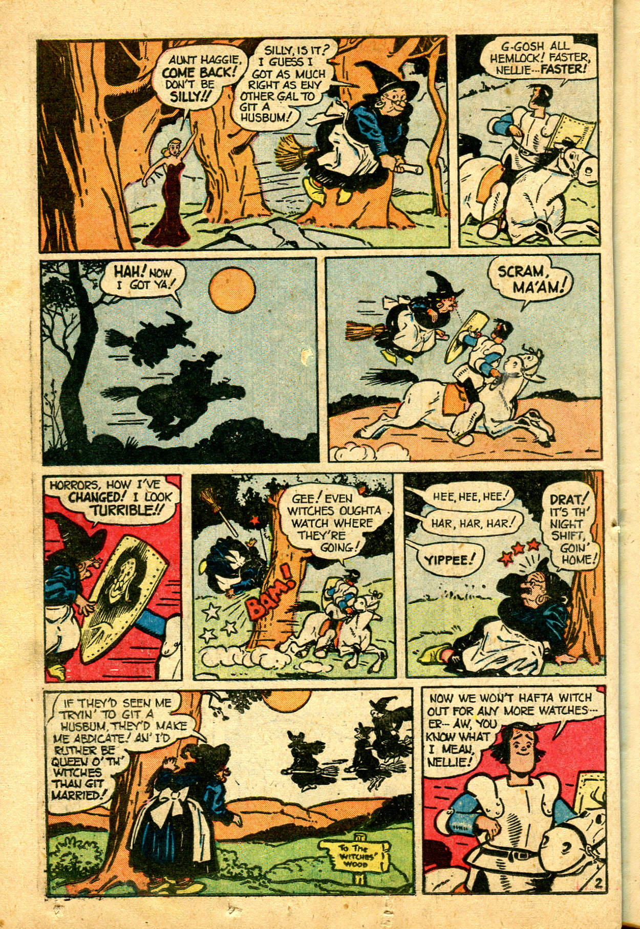 Read online Famous Funnies comic -  Issue #191 - 36