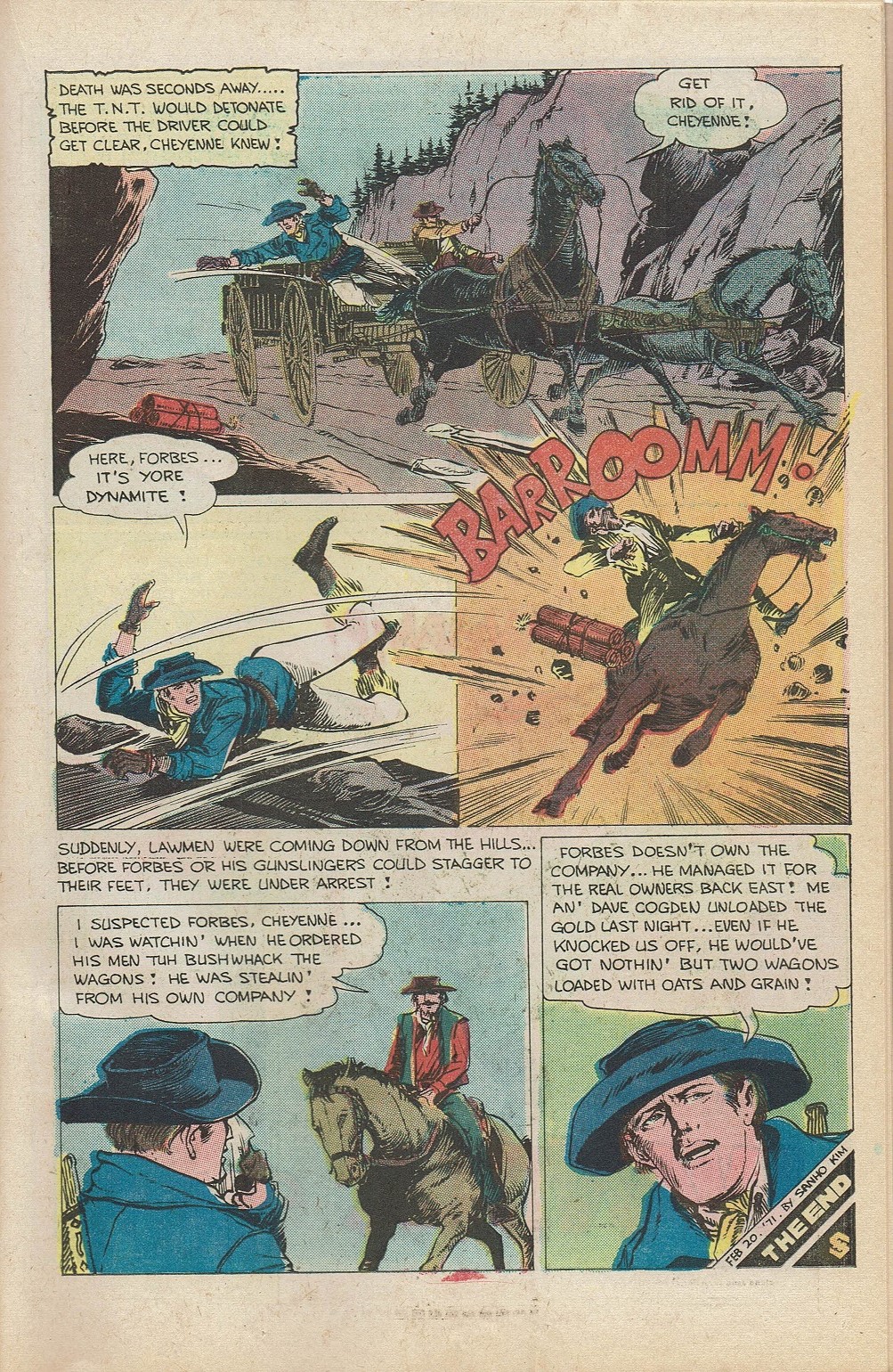 Read online Cheyenne Kid comic -  Issue #86 - 15