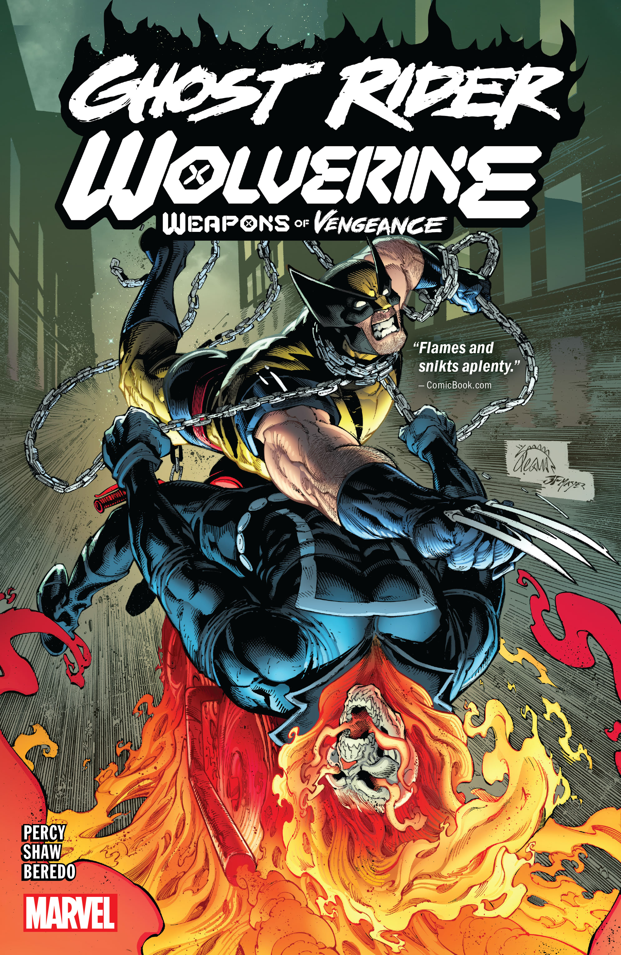 Read online Ghost Rider/Wolverine: Weapons of Vengeance comic -  Issue # TPB - 1