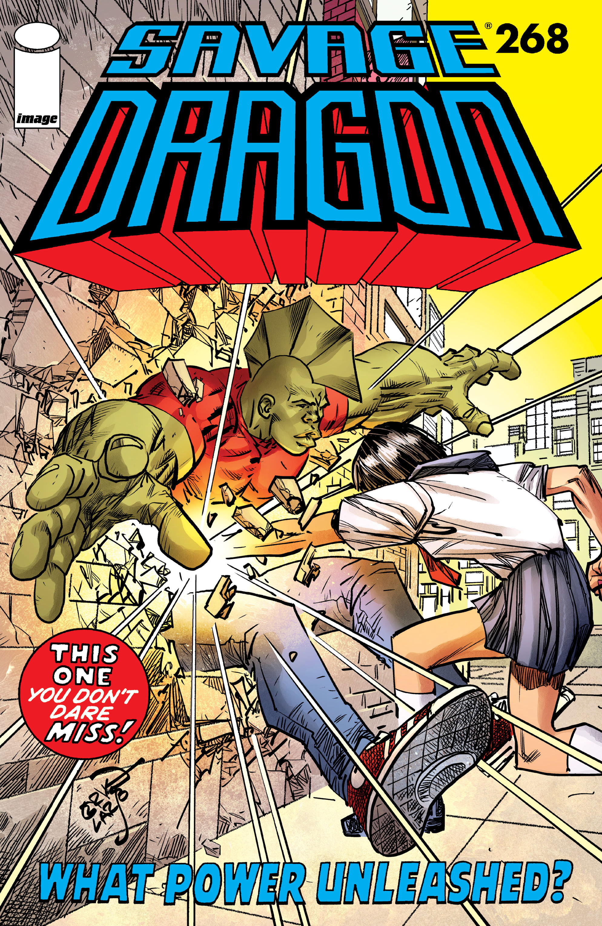 Read online The Savage Dragon (1993) comic -  Issue #268 - 1