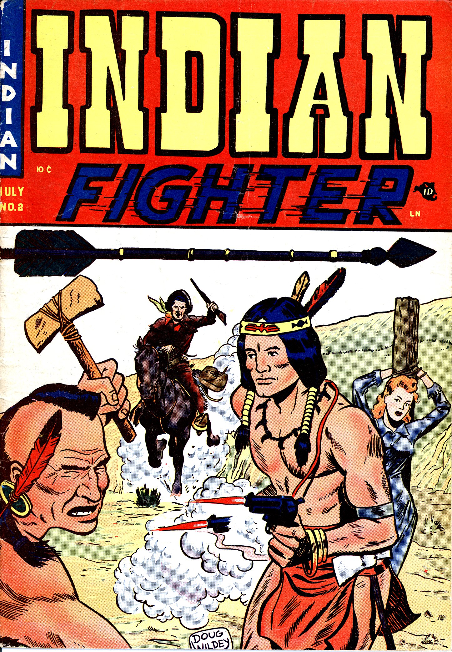 Read online Indian Fighter comic -  Issue #2 - 1