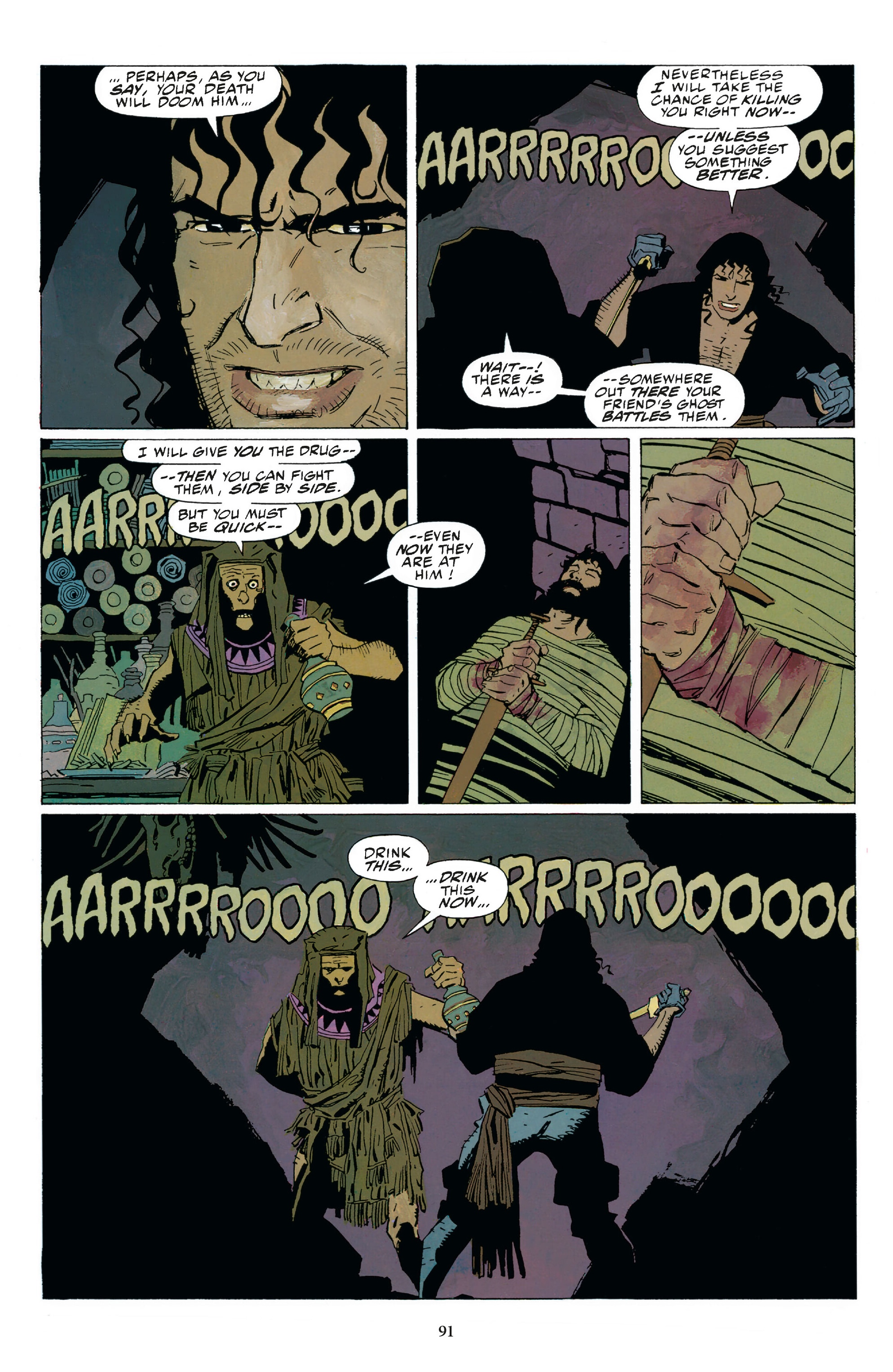 Read online Fafhrd and the Gray Mouser Omnibus comic -  Issue # TPB (Part 1) - 90