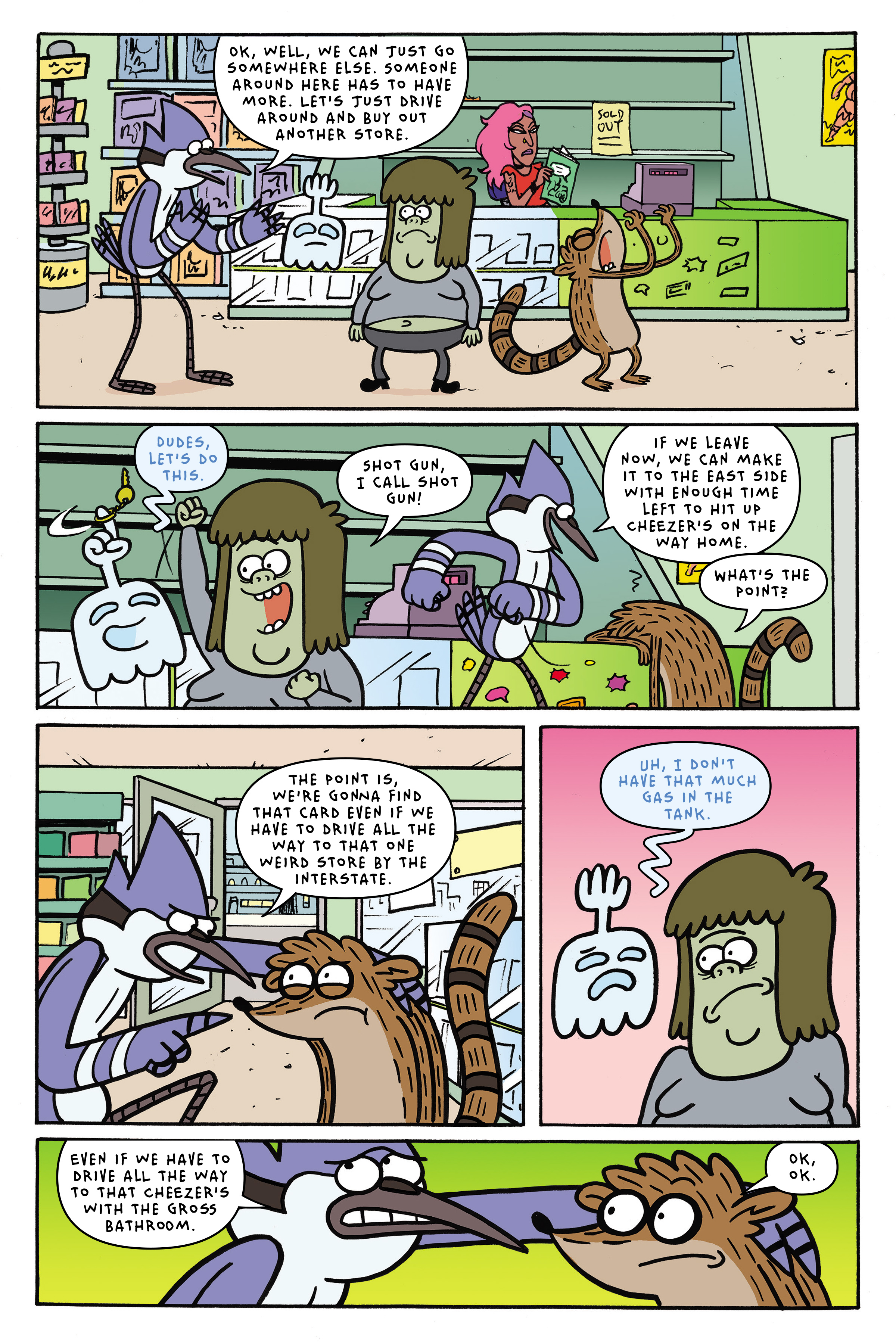 Read online Regular Show: The Meatening comic -  Issue # TPB - 79