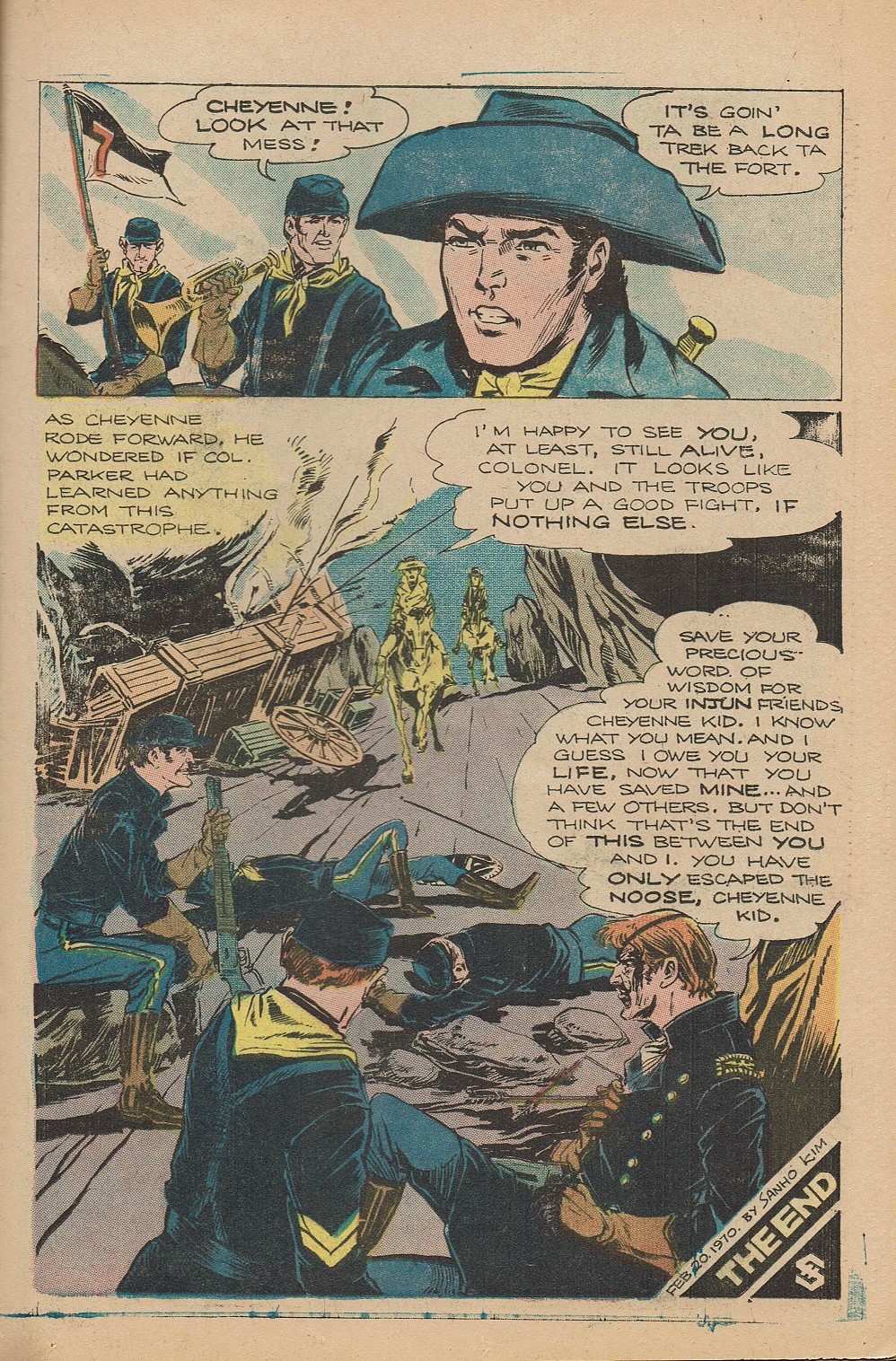 Read online Cheyenne Kid comic -  Issue #80 - 21