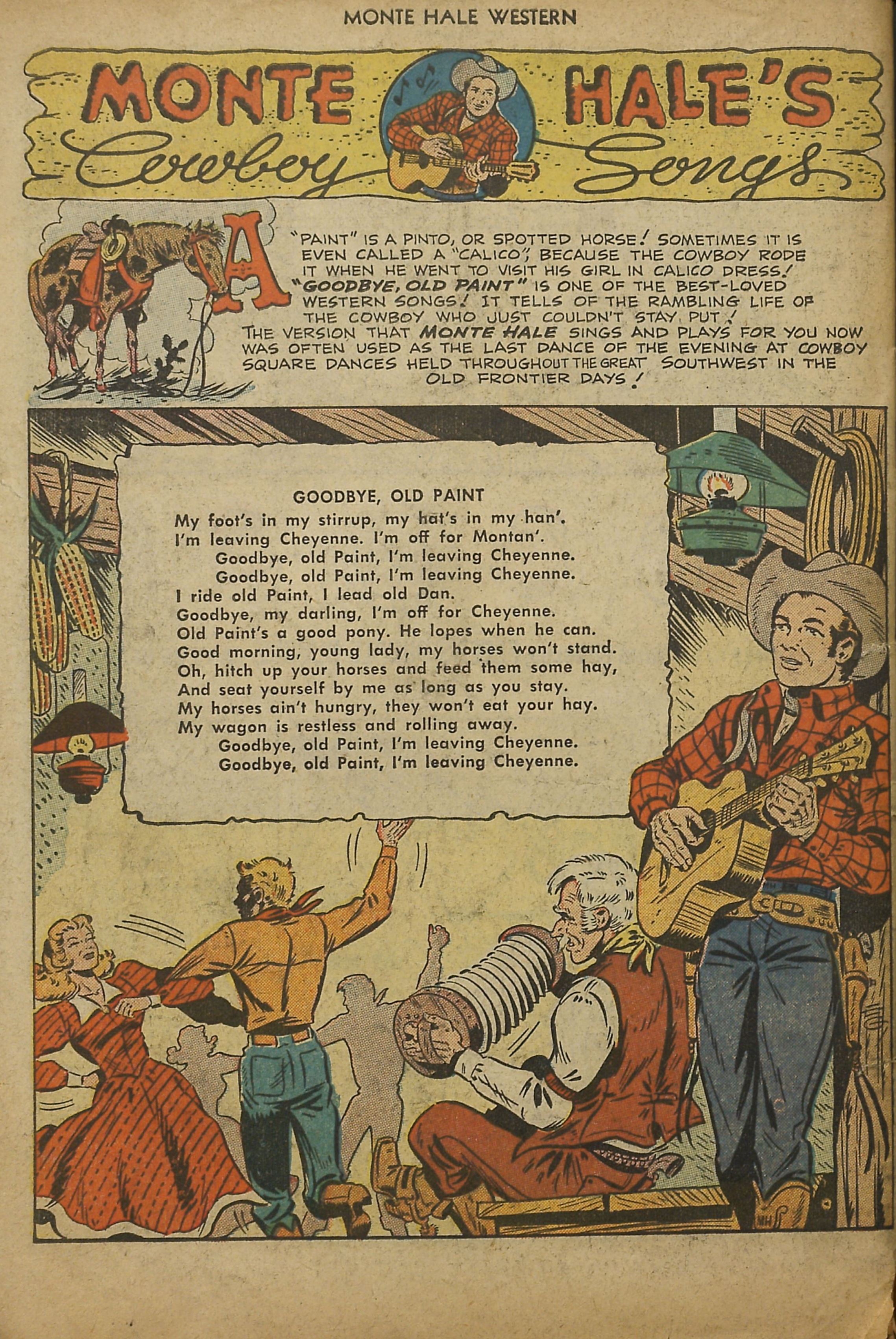 Read online Monte Hale Western comic -  Issue #45 - 35
