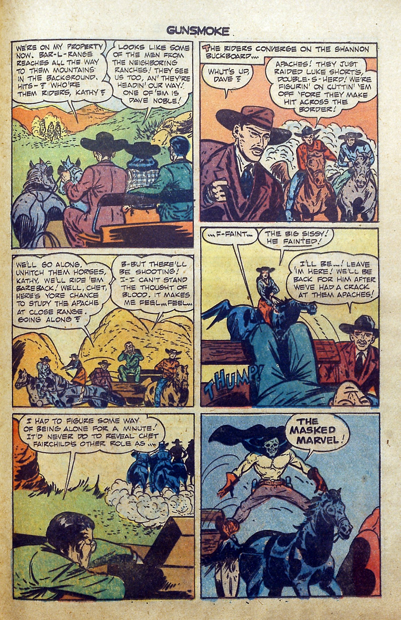Read online Gunsmoke comic -  Issue #4 - 21