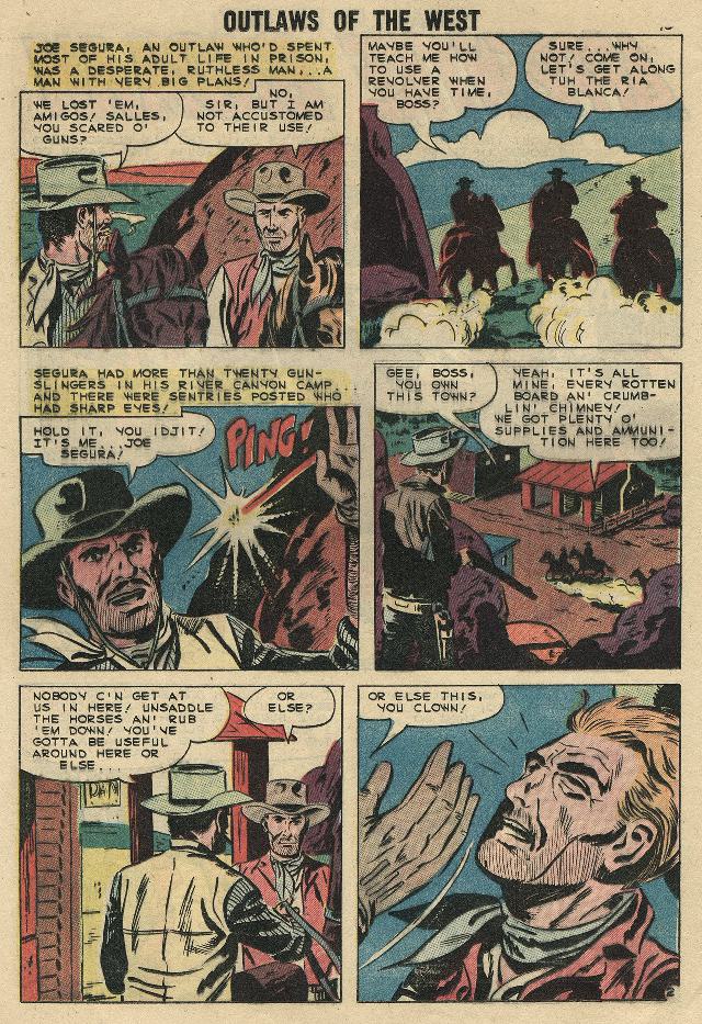Read online Outlaws of the West comic -  Issue #22 - 13