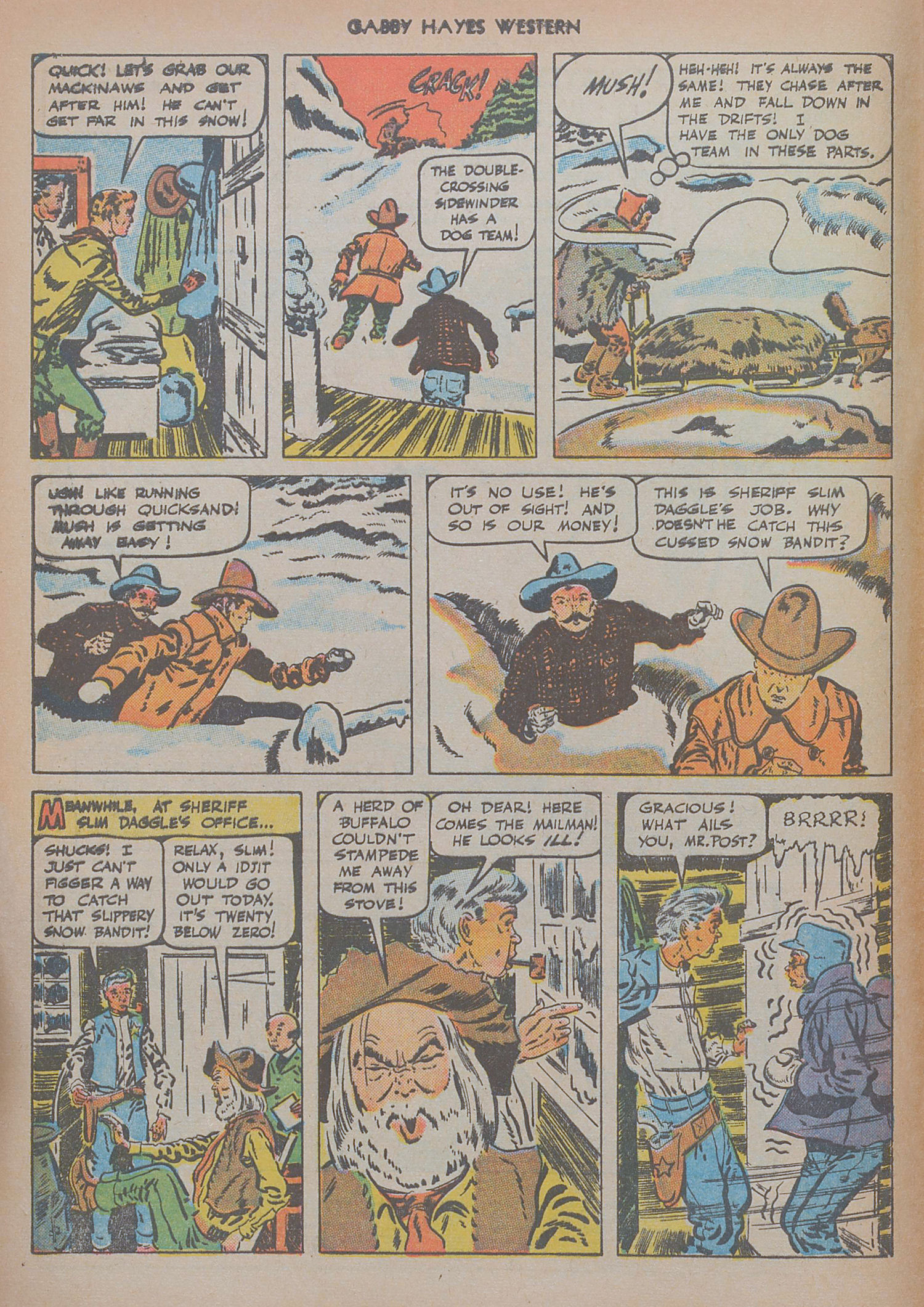 Read online Gabby Hayes Western comic -  Issue #14 - 4